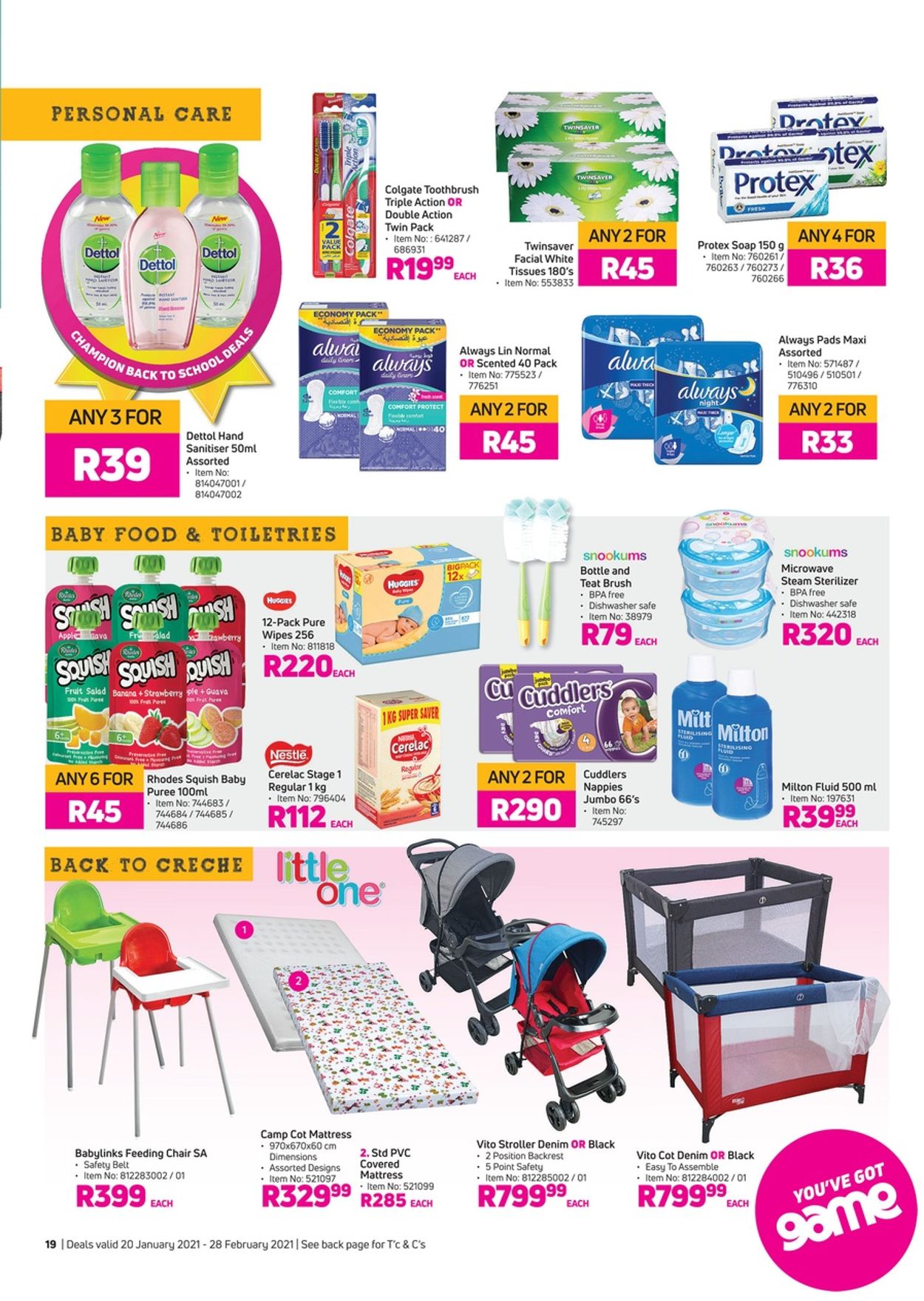 Game Back To School 2021 Catalogue - 2021/01/20-2021/02/28 (Page 19)