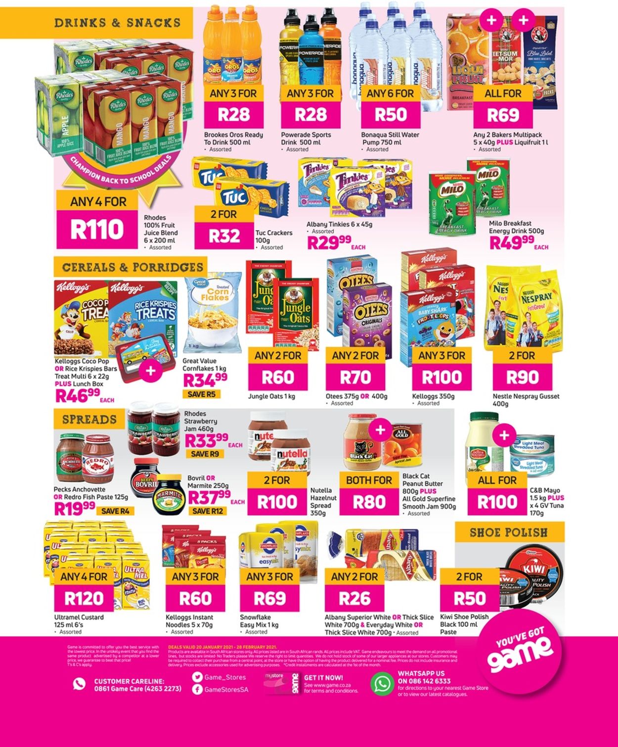 Game Back To School 2021 Catalogue - 2021/01/20-2021/02/28 (Page 20)