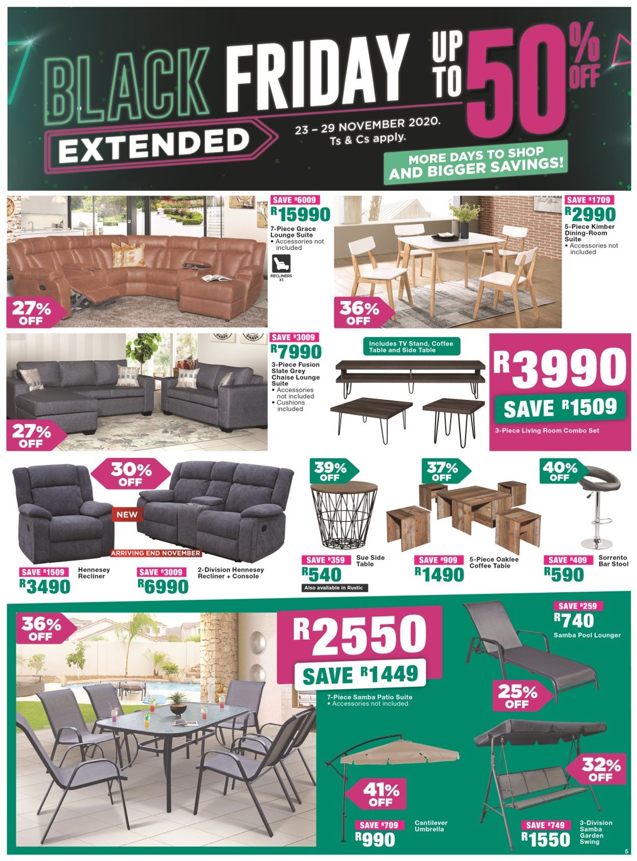 House & Home Black Friday 2020 Catalogue - 2020/11/23-2020/11/29 (Page 5)