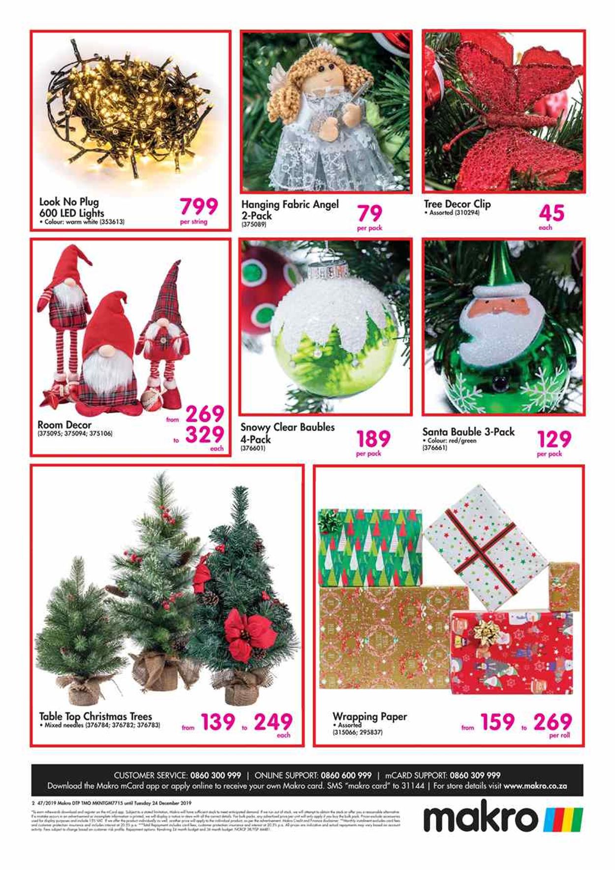 Makro Christmas Catalogue 2019 Catalogue - 2019/11/18-2019/12/24 (Page 2)