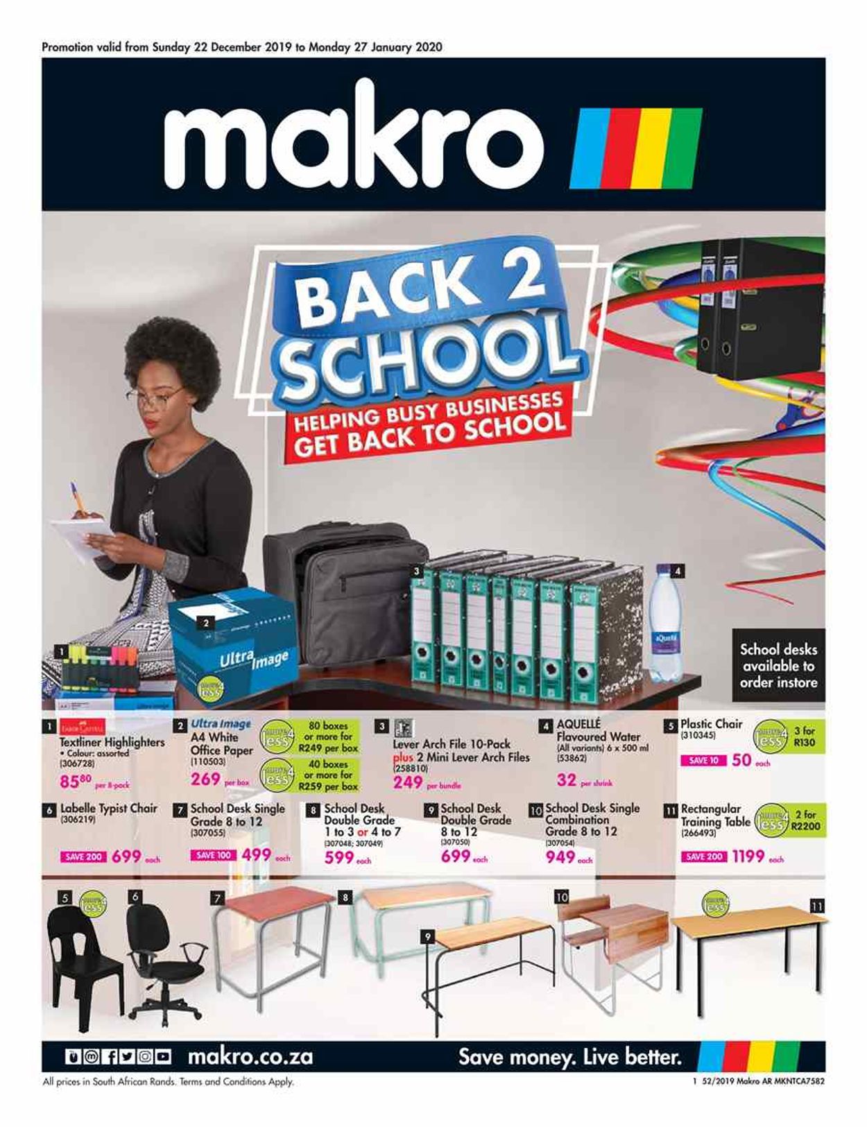 Makro Back 2 School Catalogue - 2019/12/22-2019/12/27