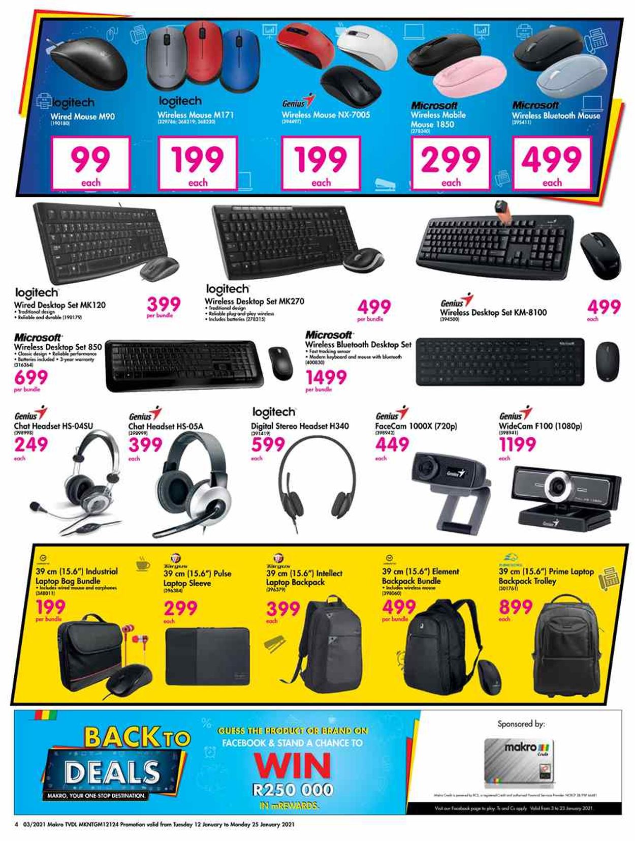 Makro Back to Office 2021 Catalogue - 2021/01/12-2021/01/25 (Page 4)