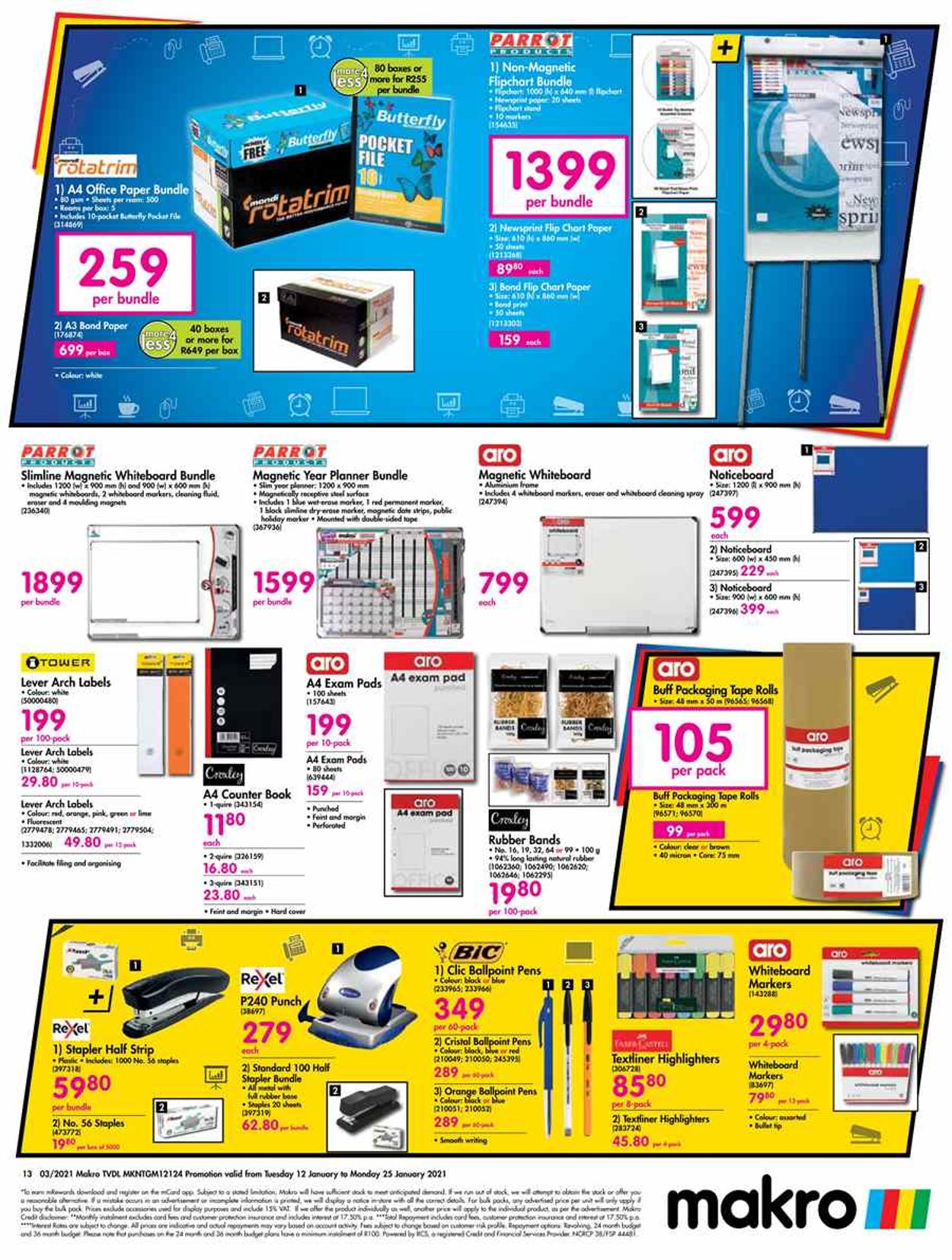 Makro Back to Office 2021 Catalogue - 2021/01/12-2021/01/25 (Page 13)