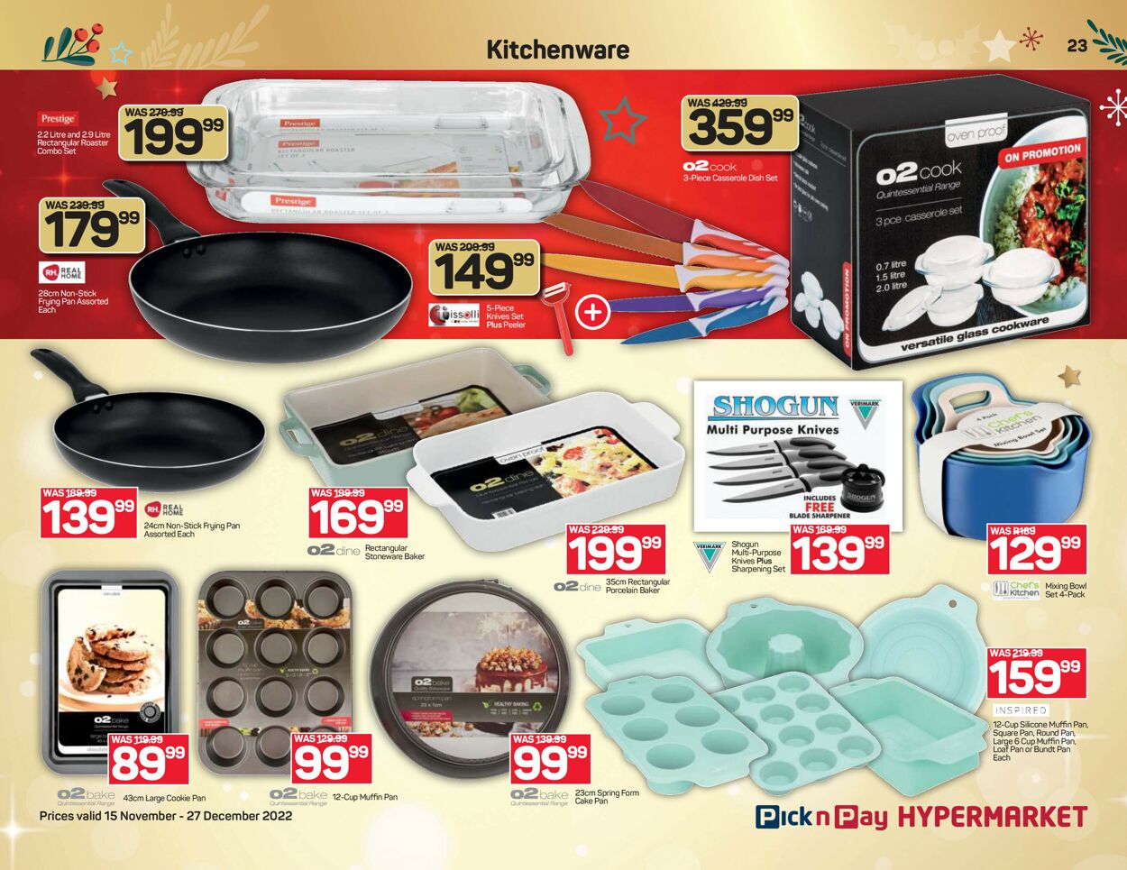 Pick n Pay Catalogue - 2022/11/15-2022/12/27 (Page 23)