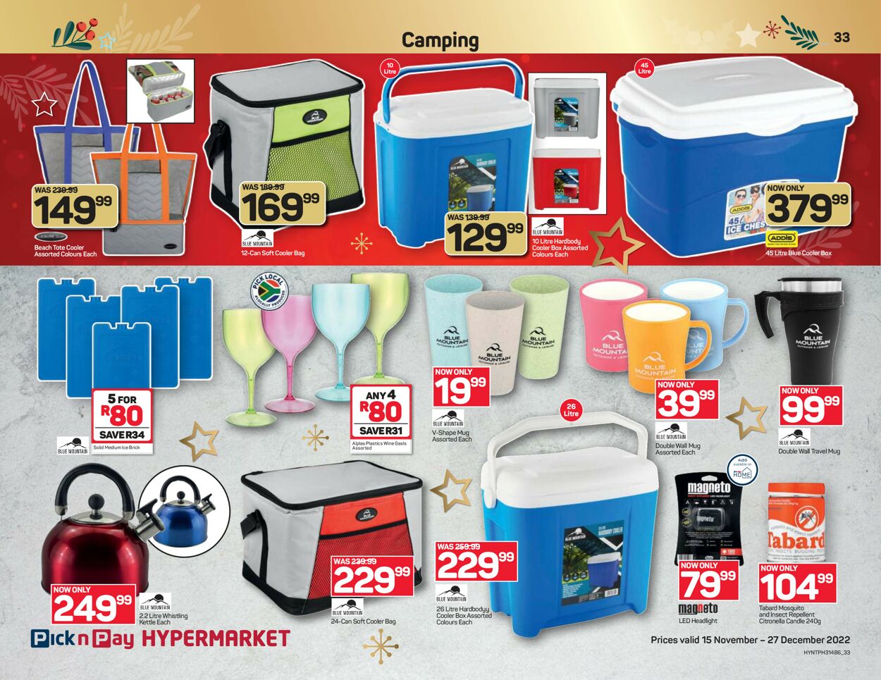 Pick n Pay Catalogue - 2022/11/15-2022/12/27 (Page 33)