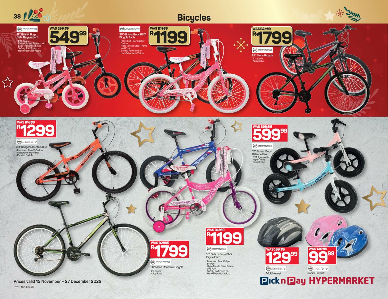 Pick n Pay Catalogue - 2022/11/15-2022/12/27 (Page 38)