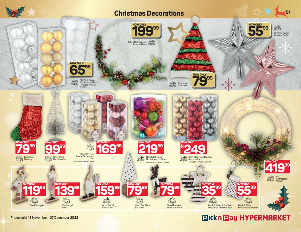 Pick n Pay Catalogue - 2022/11/15-2022/12/27 (Page 51)