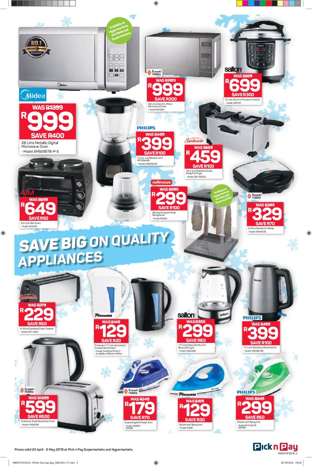 Pick n Pay Catalogue - 2019/04/22-2019/05/05 (Page 3)