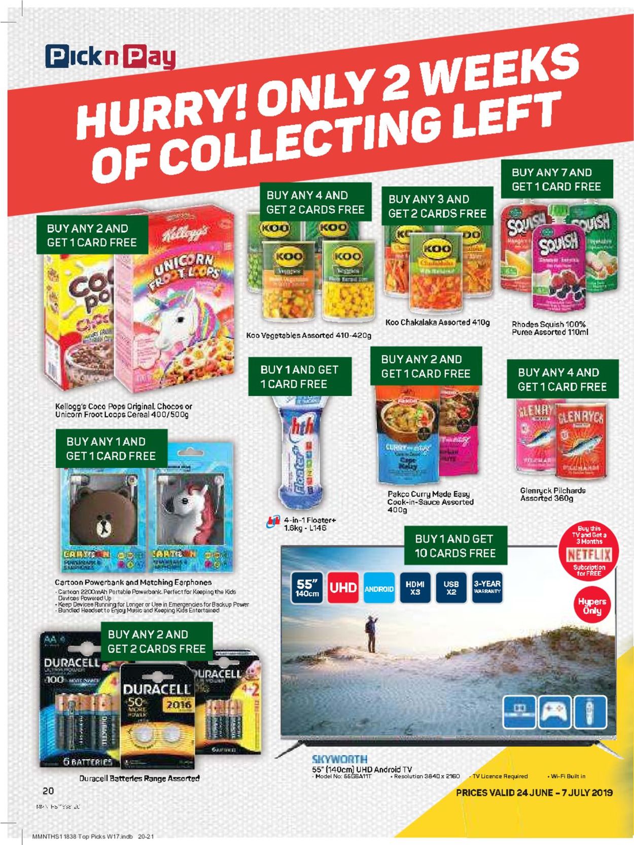 Pick n Pay Catalogue - 2019/06/24-2019/07/07 (Page 20)
