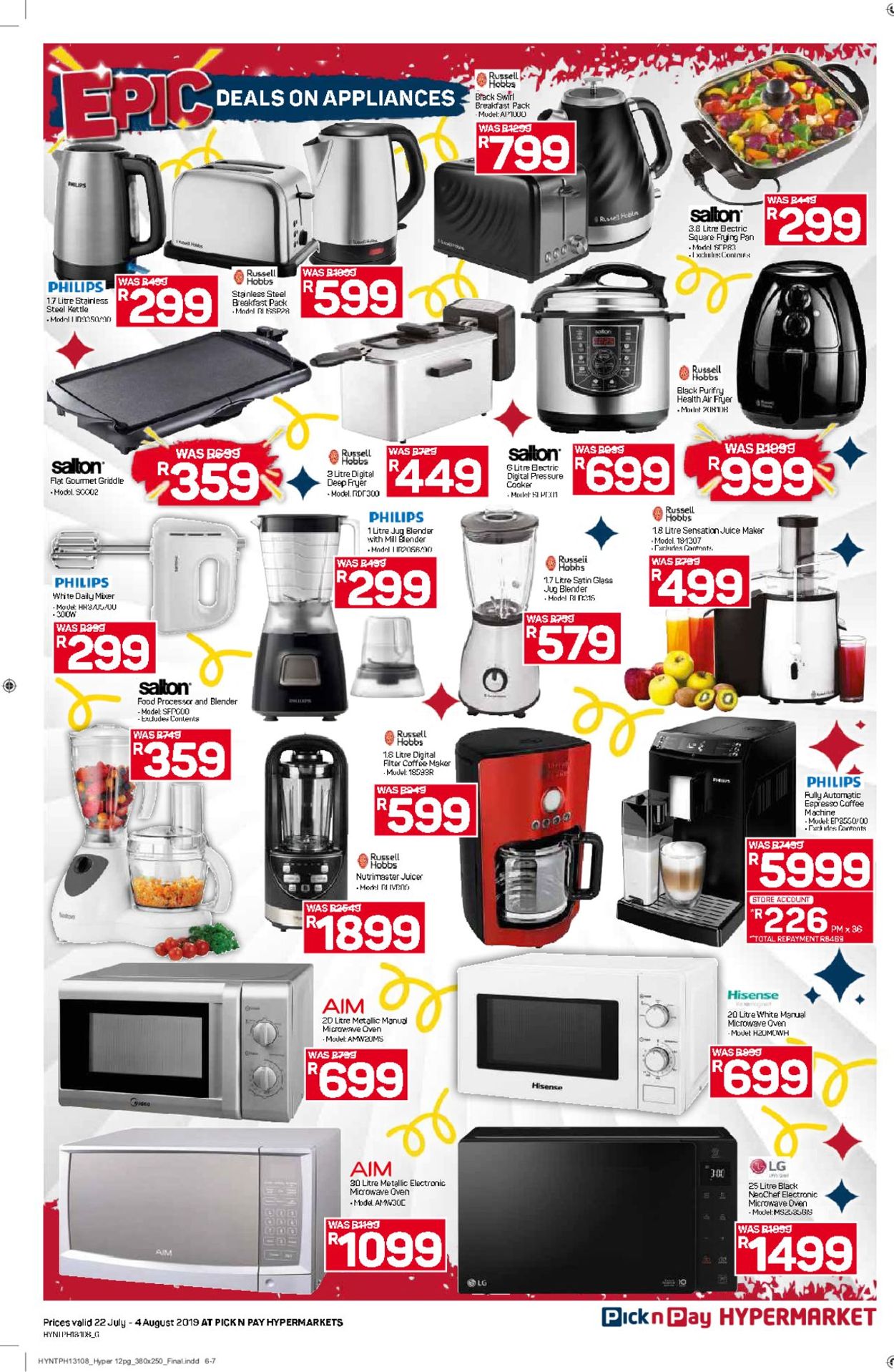 Pick n Pay Catalogue - 2019/07/22-2019/08/04 (Page 6)