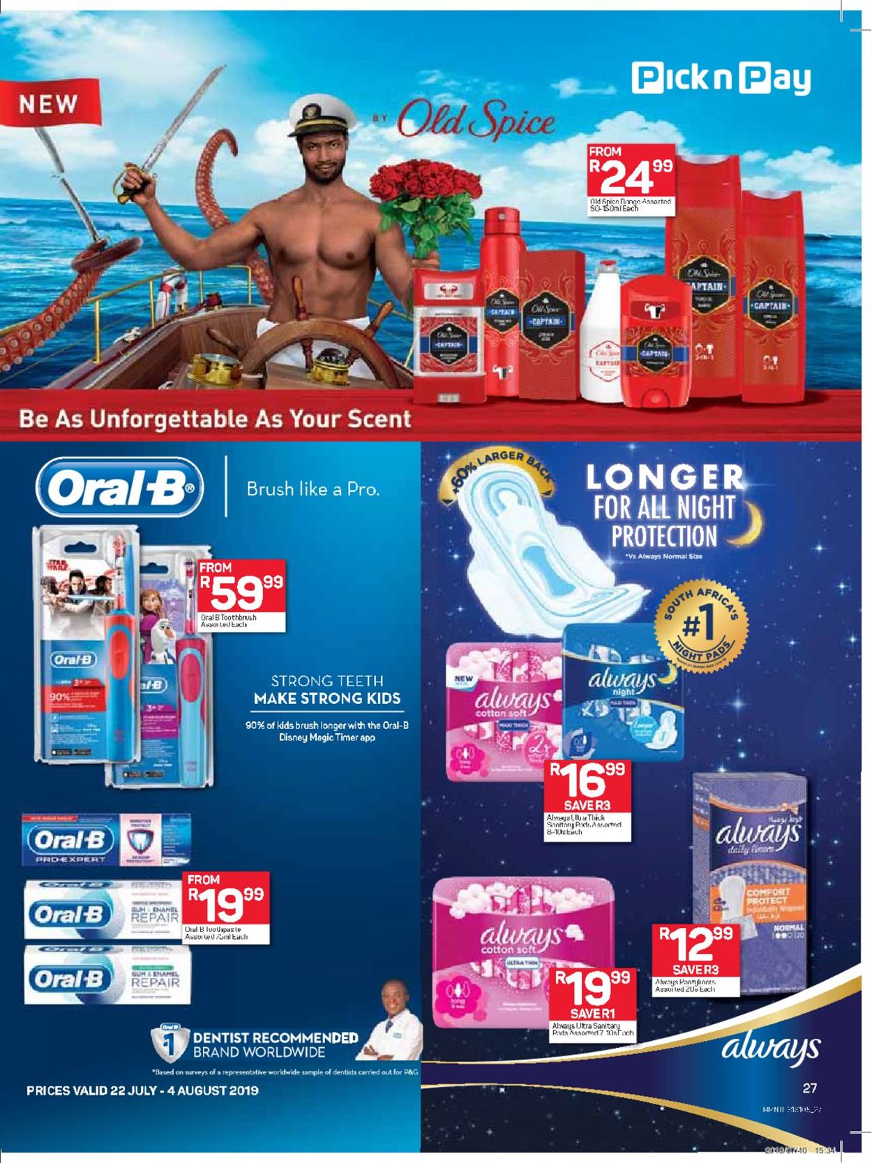 Pick n Pay Catalogue - 2019/07/22-2019/08/04 (Page 27)