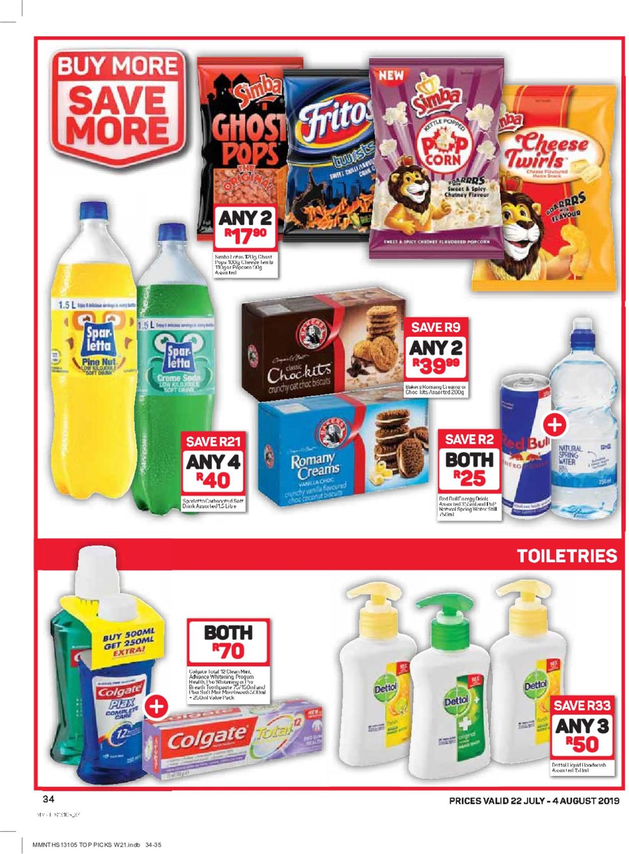 Pick n Pay Catalogue - 2019/07/22-2019/08/04 (Page 34)