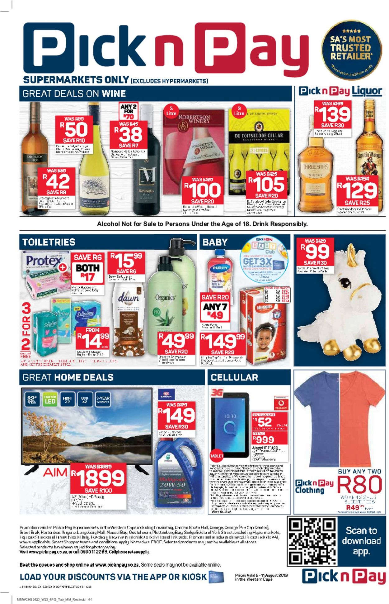 Pick n Pay Catalogue - 2019/08/05-2019/08/11 (Page 4)