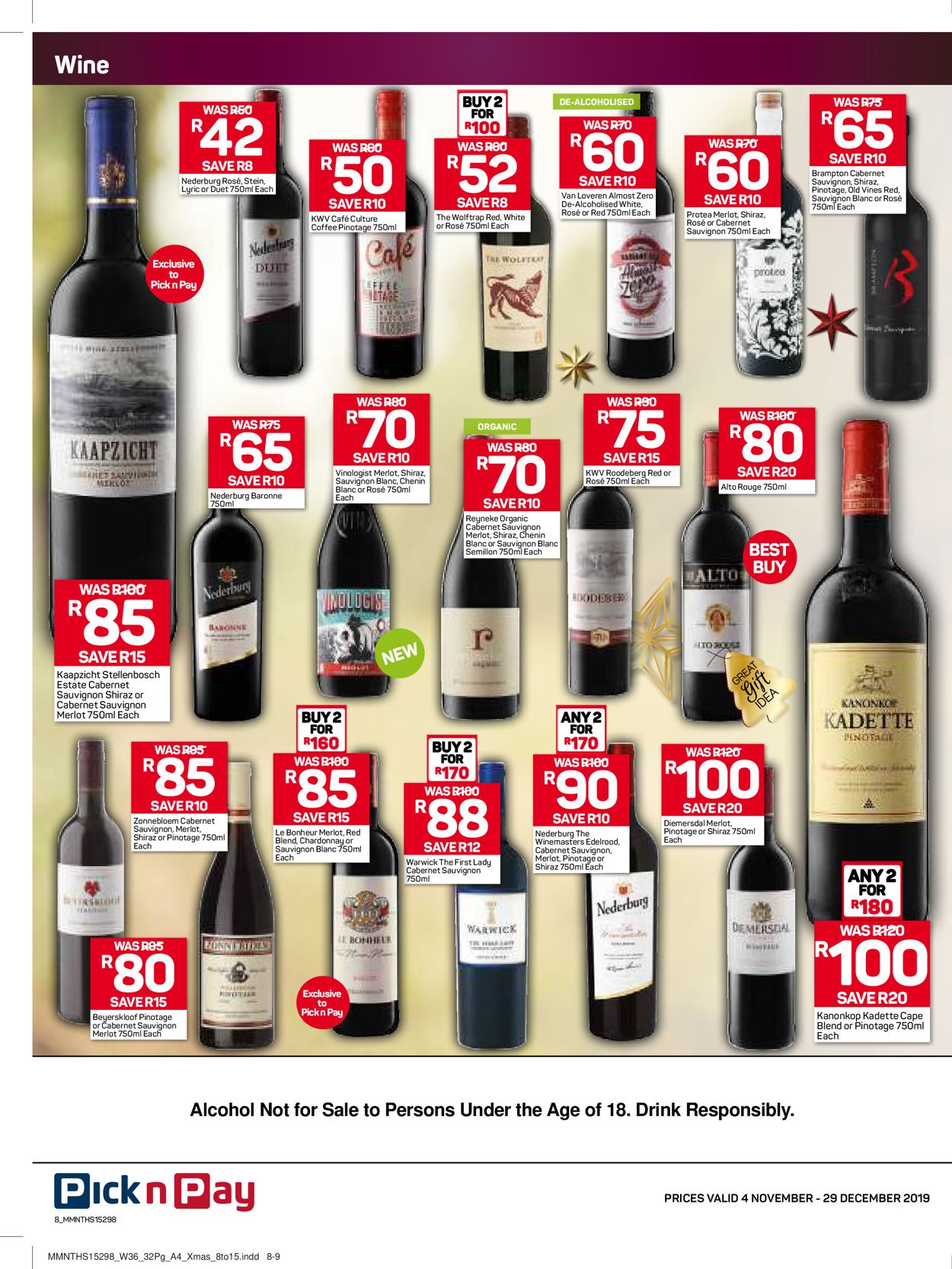 Pick n Pay Catalogue - 2019/11/04-2019/12/29 (Page 9)
