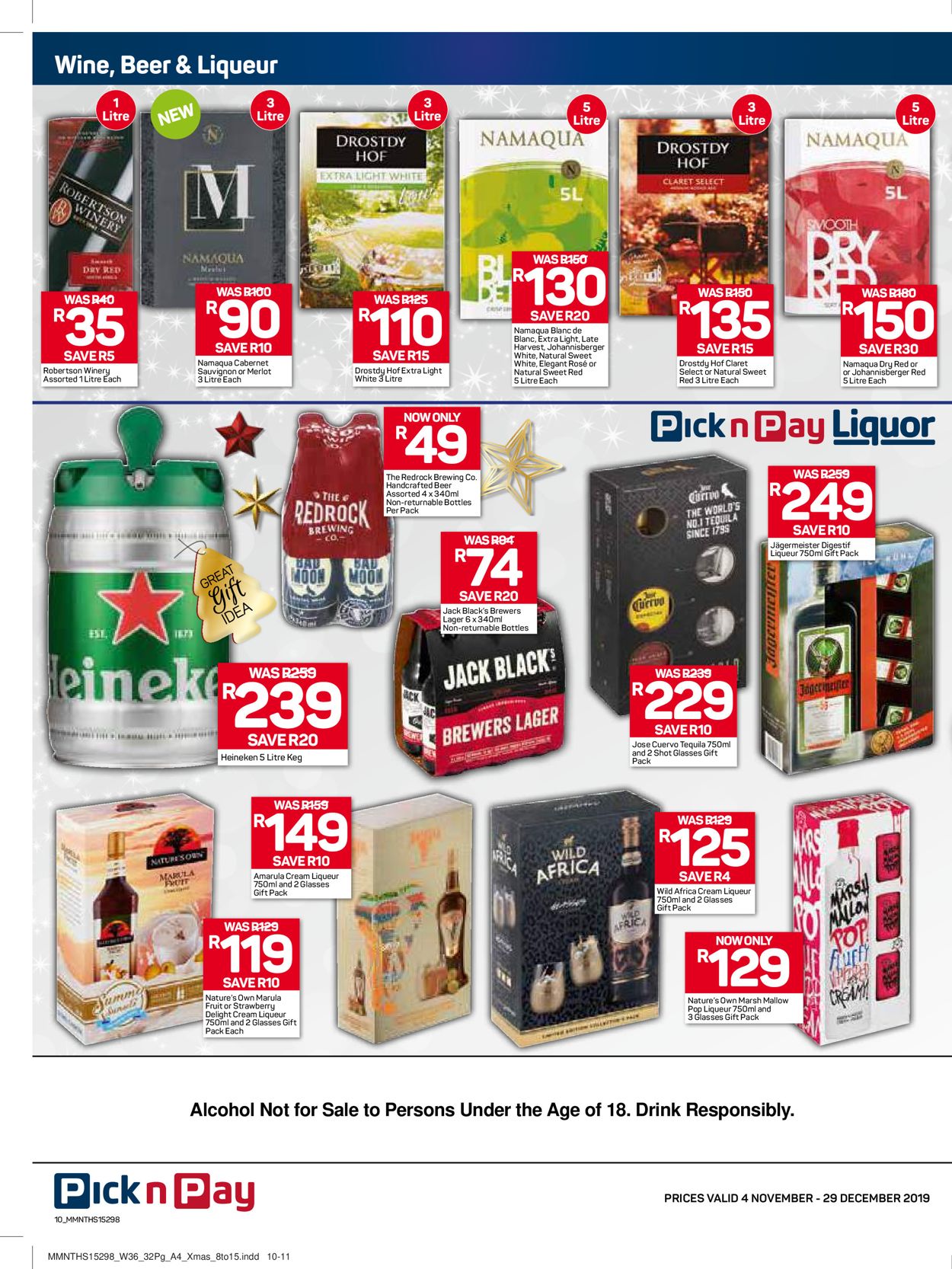 Pick n Pay Catalogue - 2019/11/04-2019/12/29 (Page 11)