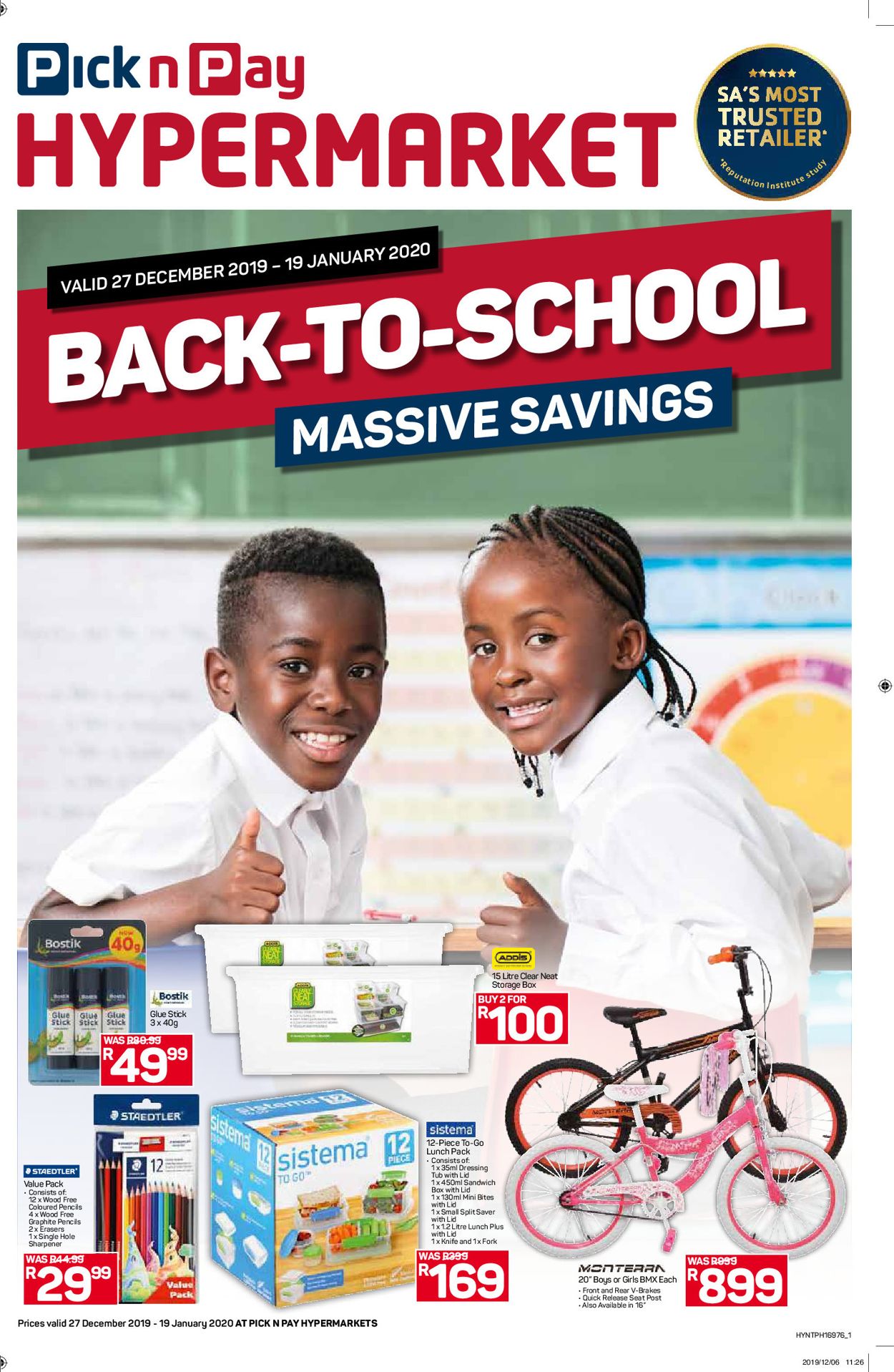Pick n Pay Back 2 School Catalogue - 2019/12/27-2020/01/19 (Page 2)