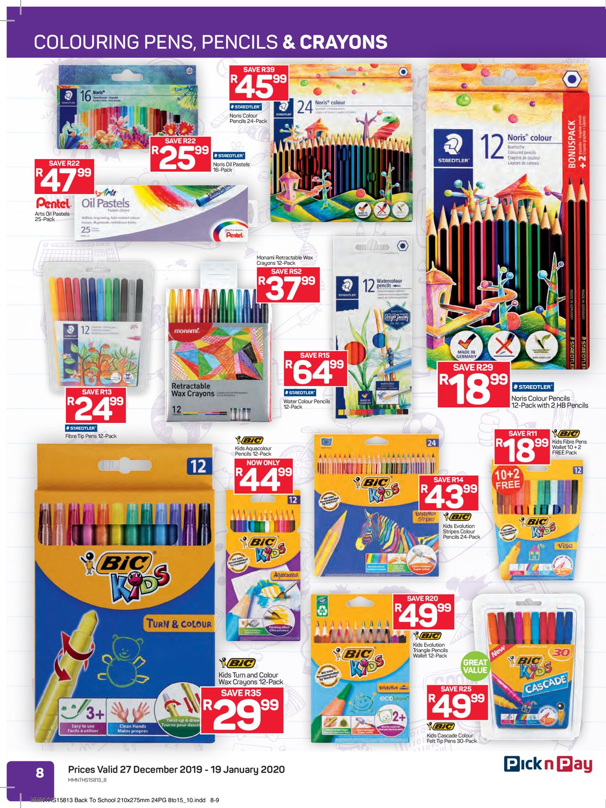 Pick n Pay Back 2 School Catalogue - 2019/12/27-2020/01/19 (Page 9)