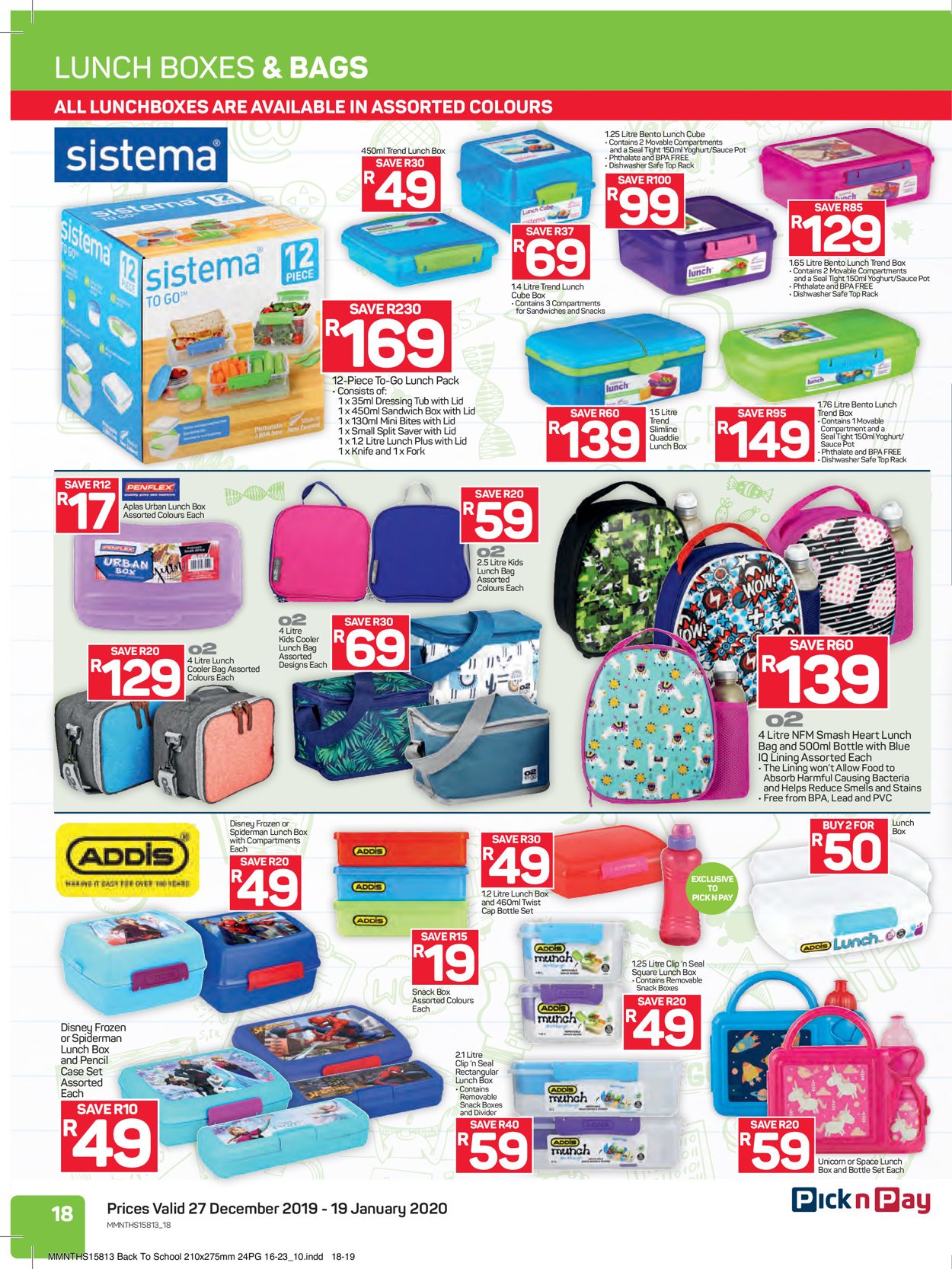 Pick n Pay Back 2 School Catalogue - 2019/12/27-2020/01/19 (Page 19)