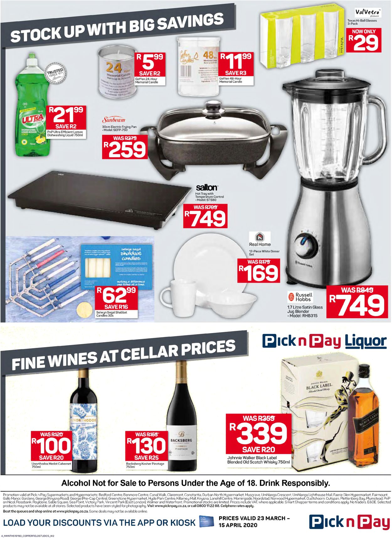 Pick n Pay Catalogue - 2020/03/23-2020/04/15 (Page 4)