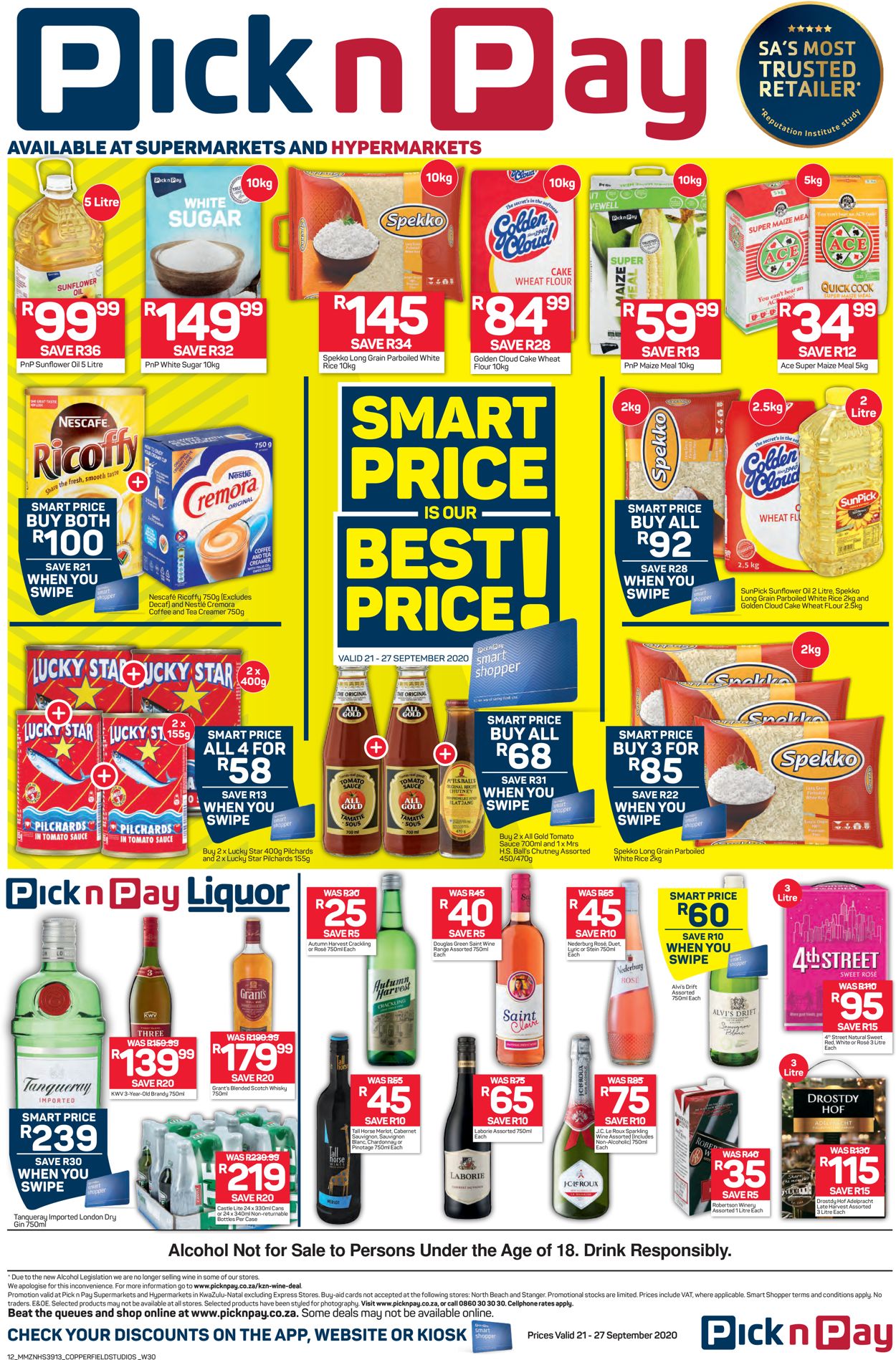 Pick n Pay Catalogue - 2020/09/21-2020/09/27 (Page 12)