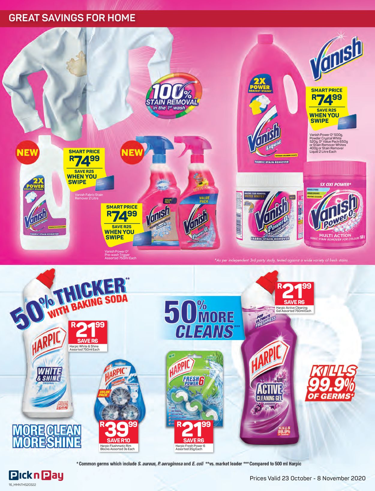 Pick n Pay Catalogue - 2020/10/23-2020/11/08 (Page 16)