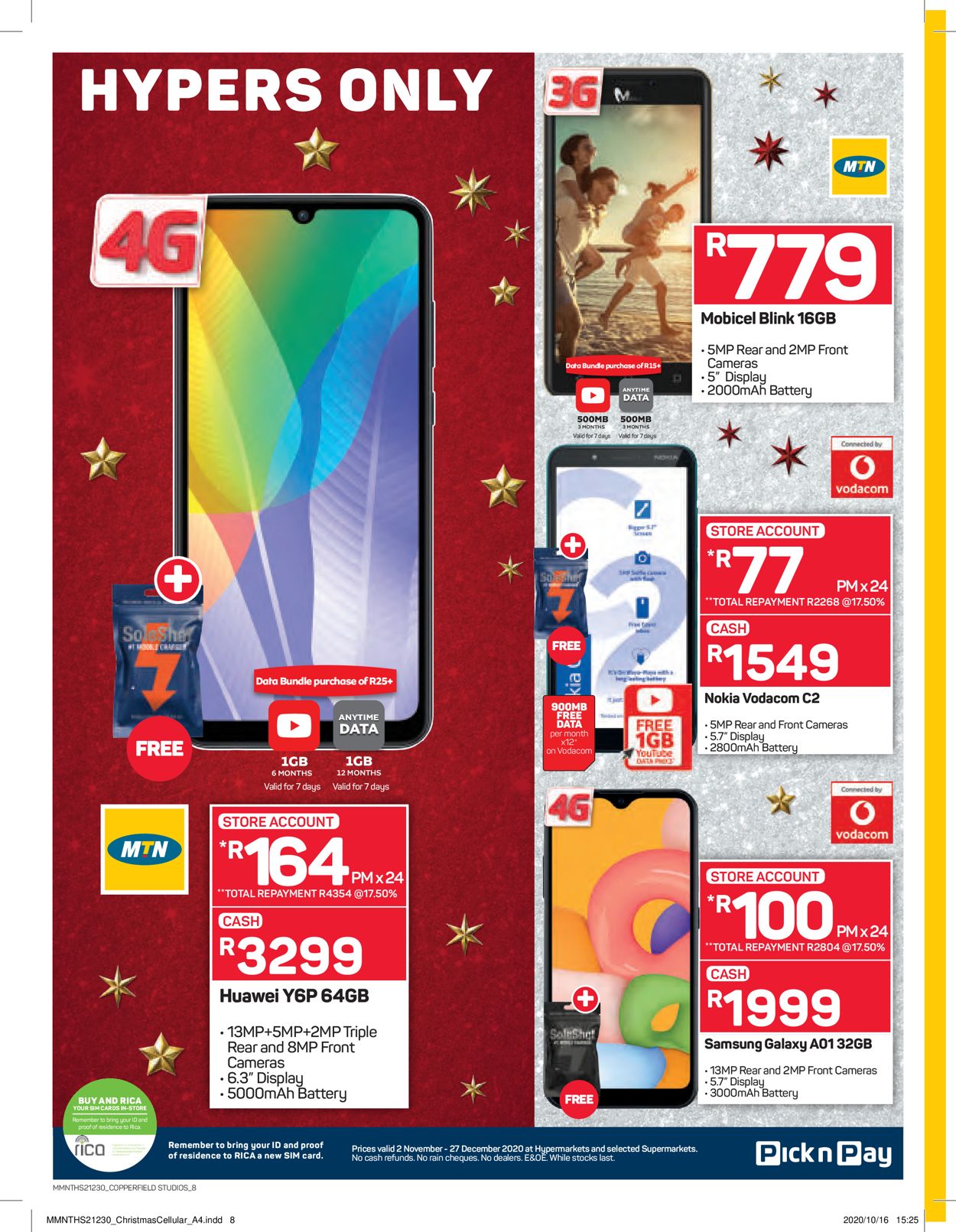 Pick n Pay Holidays 2020 Catalogue - 2020/11/02-2020/12/27 (Page 8)