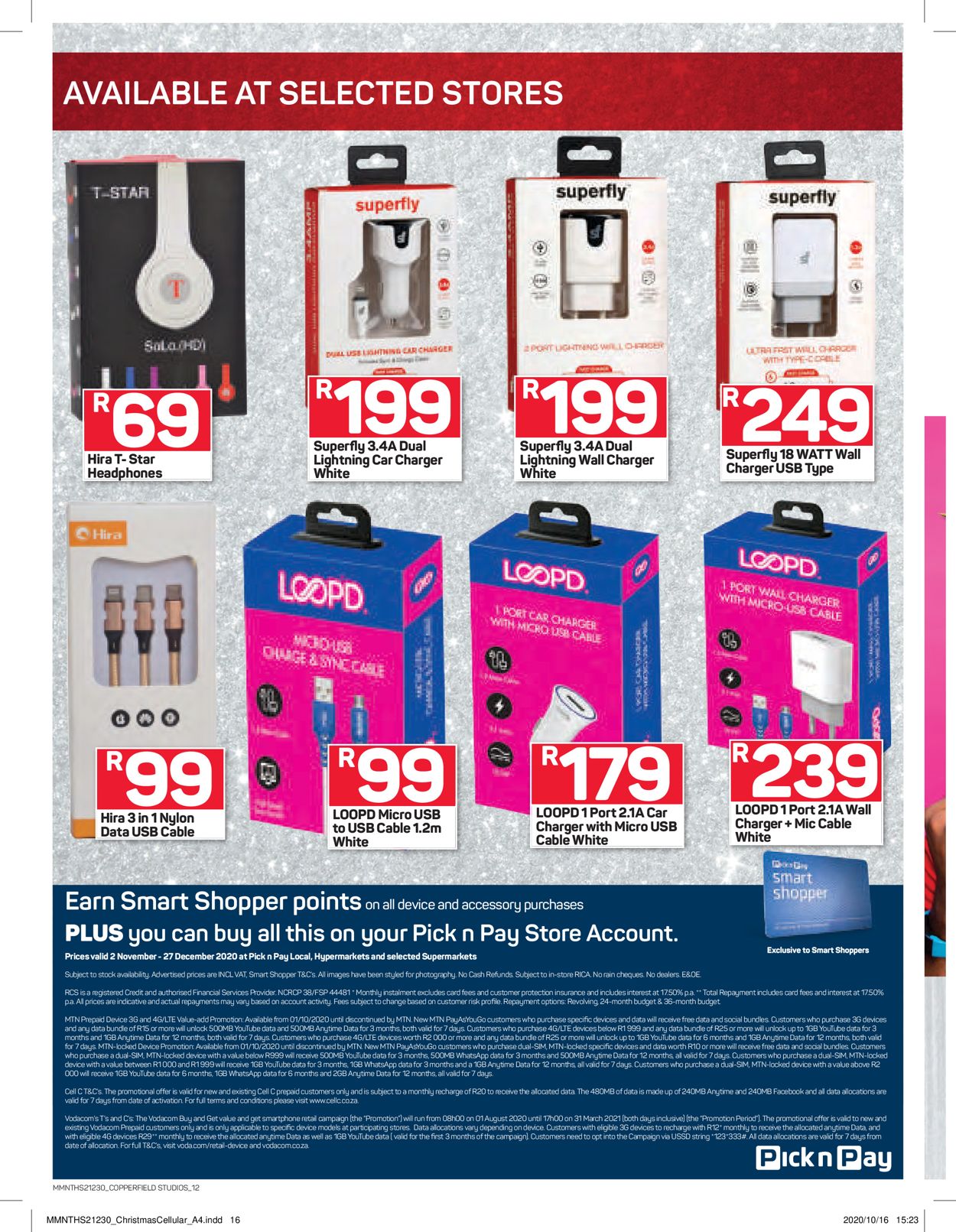 Pick n Pay Holidays 2020 Catalogue - 2020/11/02-2020/12/27 (Page 16)