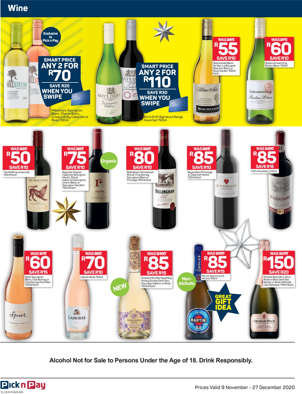 Pick n Pay Holidays 2020 Catalogue - 2020/11/09-2020/11/27 (Page 12)
