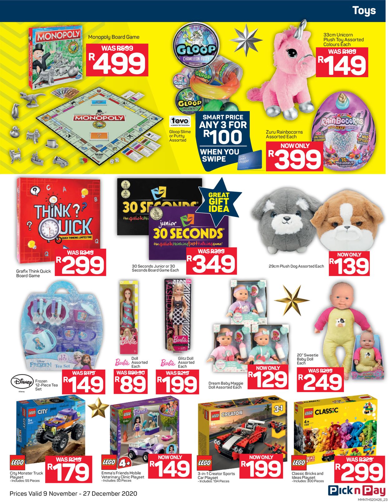 Pick n Pay Holidays 2020 Catalogue - 2020/11/09-2020/11/27 (Page 23)