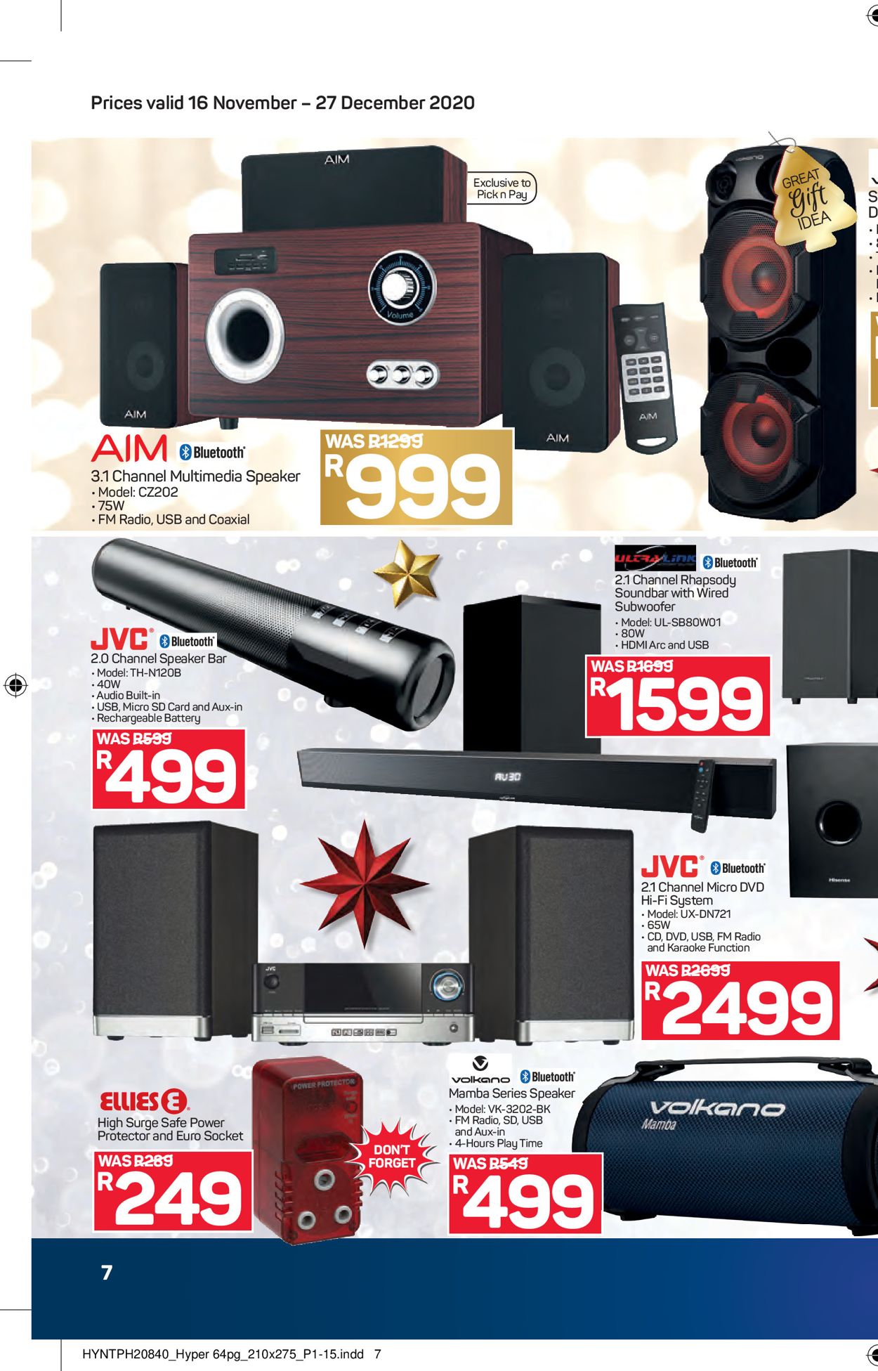 Pick n Pay Holidays 2020 Catalogue - 2020/11/16-2020/11/27 (Page 13)