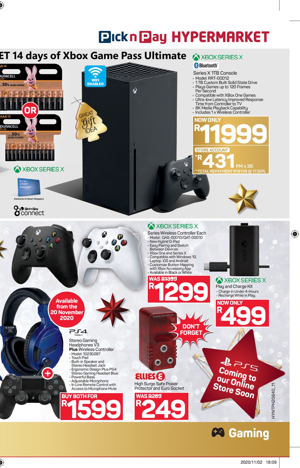 Pick n Pay Holidays 2020 Catalogue - 2020/11/16-2020/11/27 (Page 22)