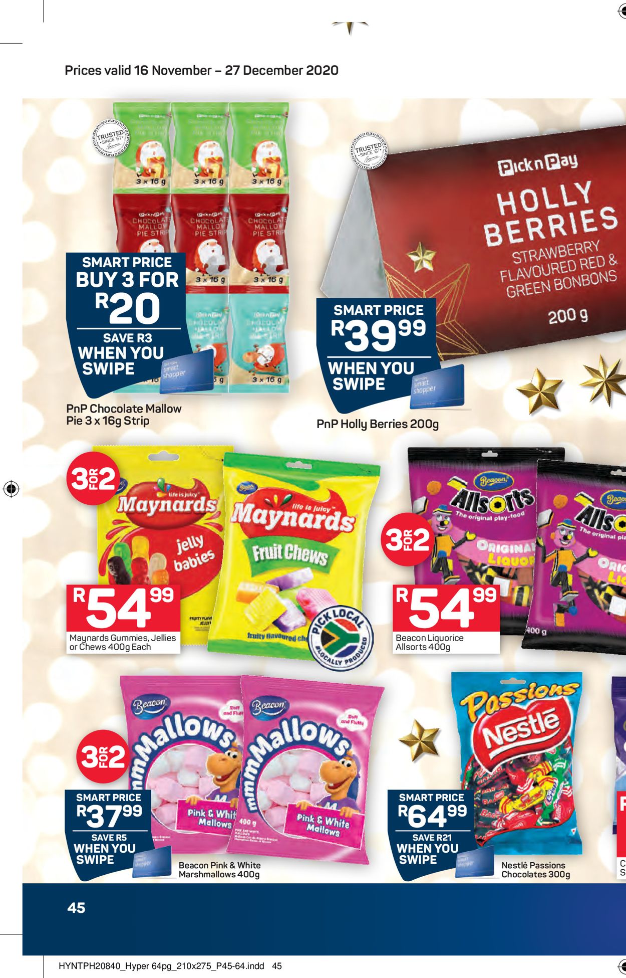 Pick n Pay Holidays 2020 Catalogue - 2020/11/16-2020/11/27 (Page 89)