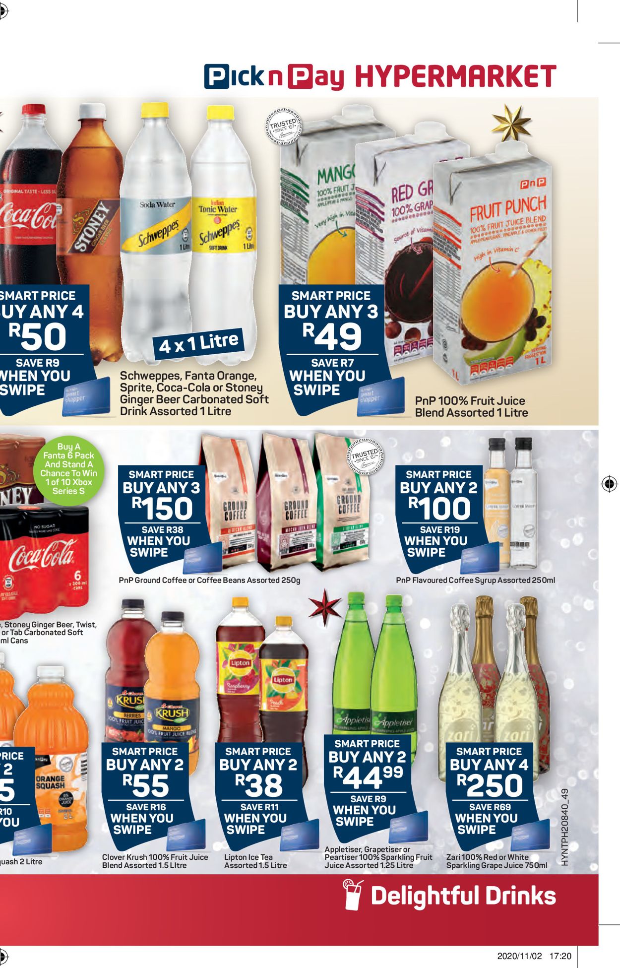 Pick n Pay Holidays 2020 Catalogue - 2020/11/16-2020/11/27 (Page 98)