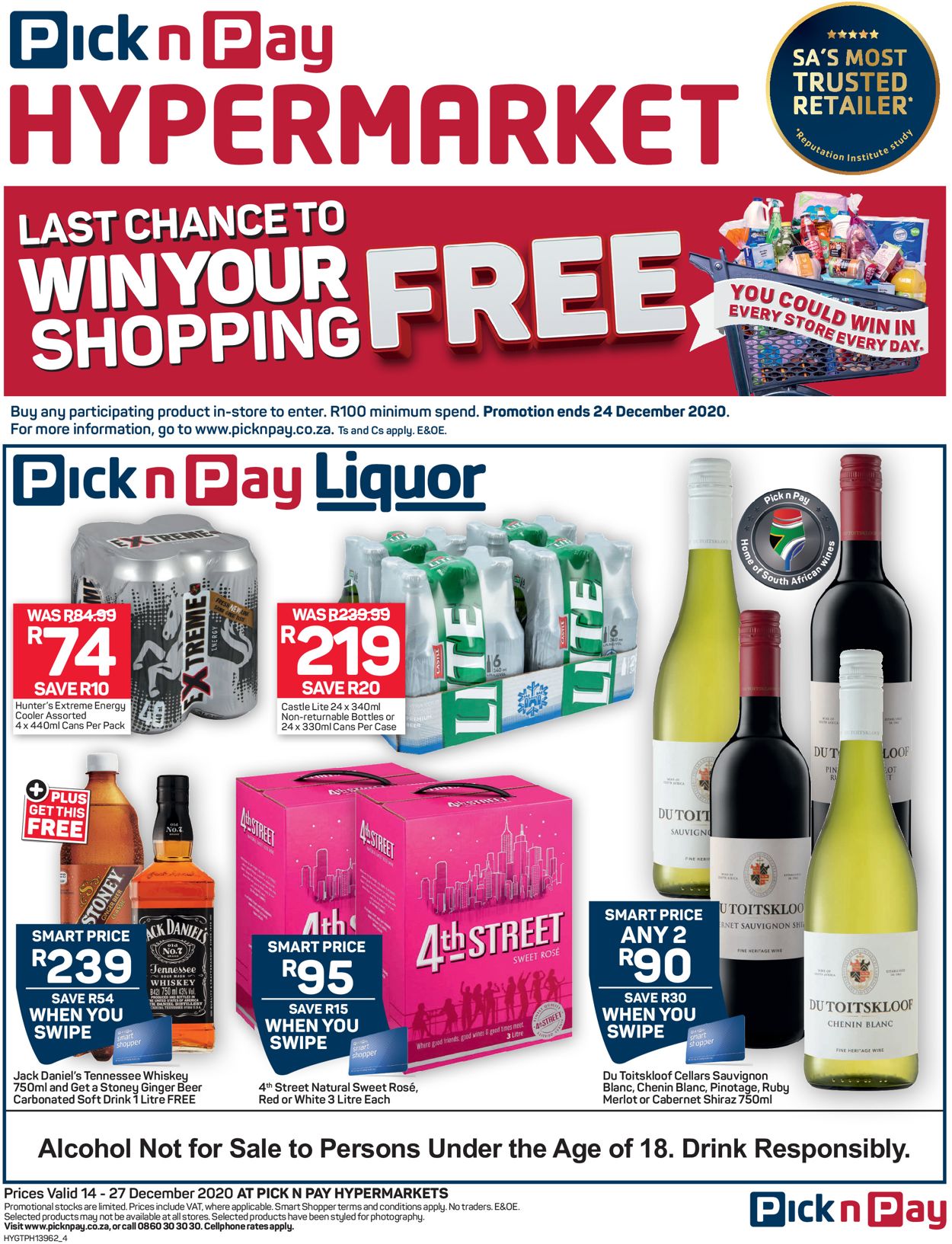 Pick n Pay Catalogue - 2020/12/14-2020/12/27 (Page 4)