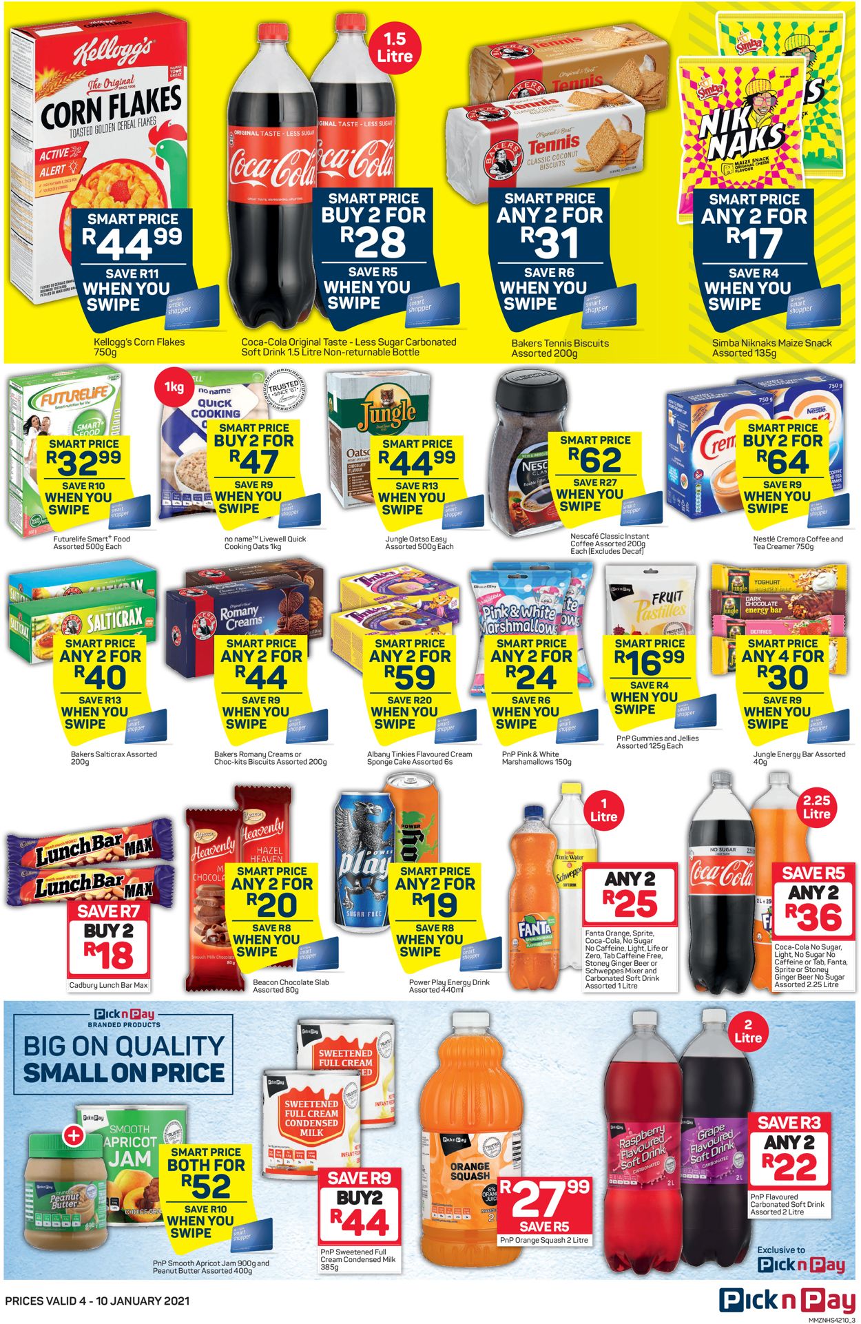 Pick n Pay Smart Price 2021 Catalogue - 2021/01/04-2021/01/10 (Page 3)