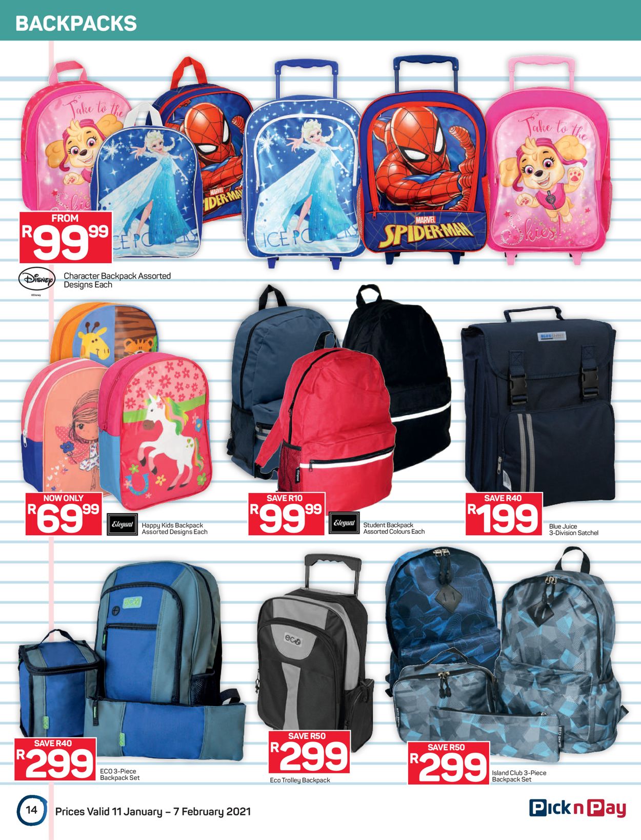 Pick n Pay Back to School 2021 Catalogue - 2021/01/11-2021/02/07 (Page 22)