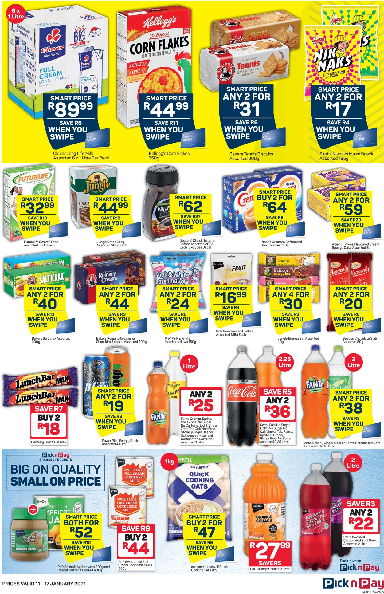Pick n Pay Smart Price is our Best Price 2021 Catalogue - 2021/01/11-2021/01/17 (Page 3)