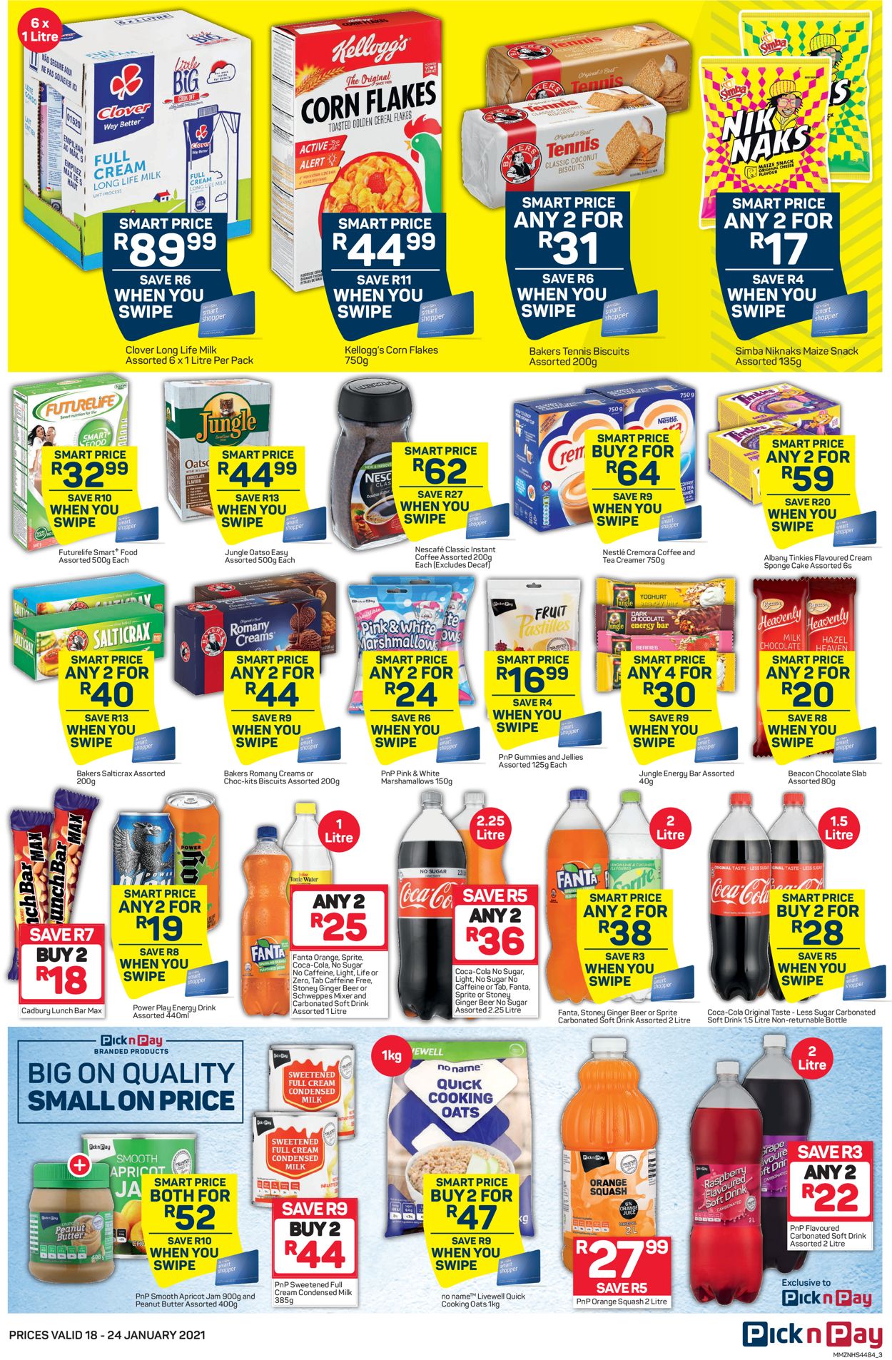 Pick n Pay Smart Price 2021 Catalogue - 2021/01/18-2021/01/24 (Page 3)