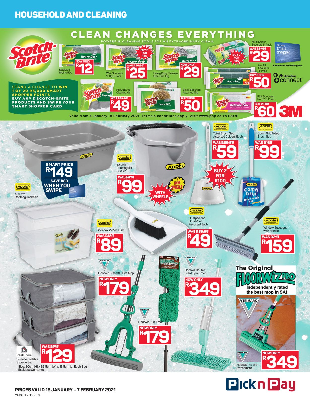 Pick n Pay Save More in Cleaning Essentials 2021 Catalogue - 2021/01/18-2021/02/07 (Page 4)