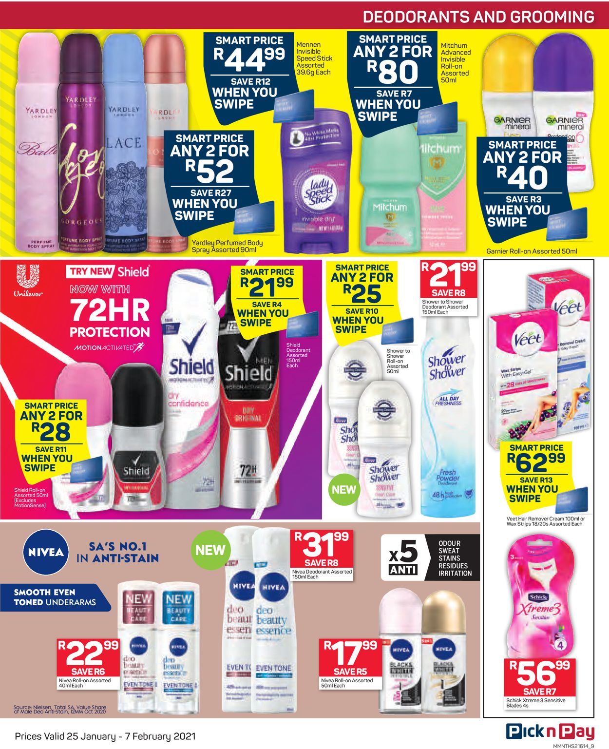 Pick n Pay Savings on Health and Beauty 2021 Catalogue - 2021/01/25-2021/02/07 (Page 9)
