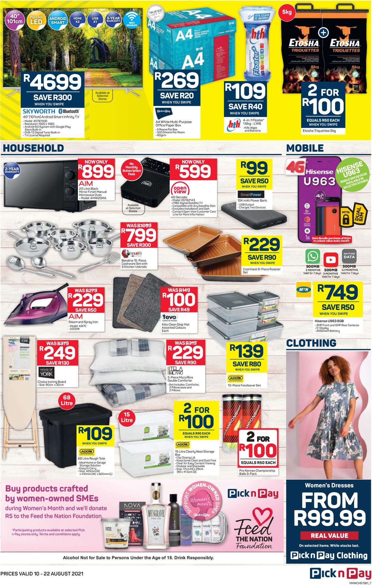 Pick n Pay Catalogue - 2021/08/10-2021/08/22 (Page 7)
