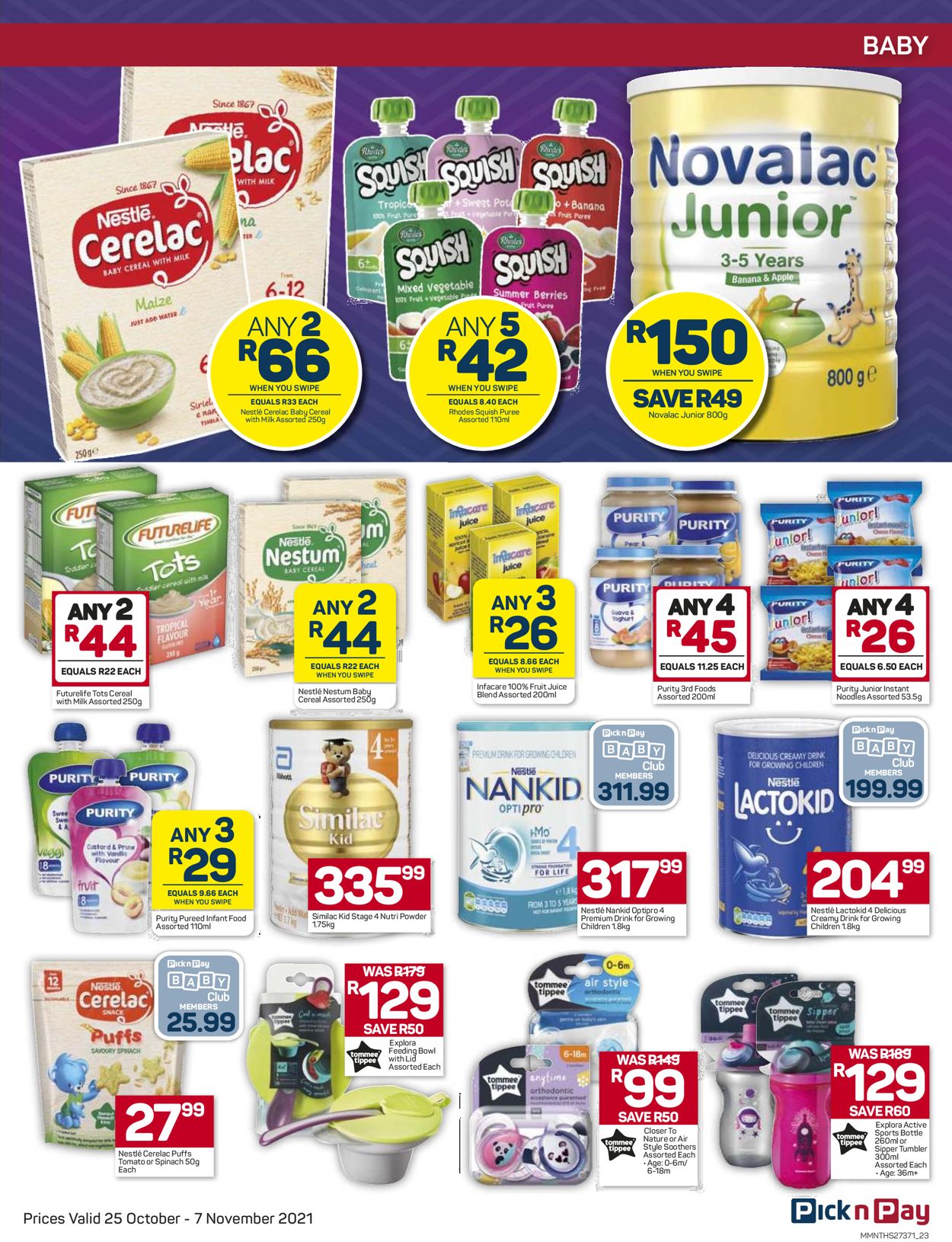 Pick n Pay Catalogue - 2021/10/25-2021/11/07 (Page 23)