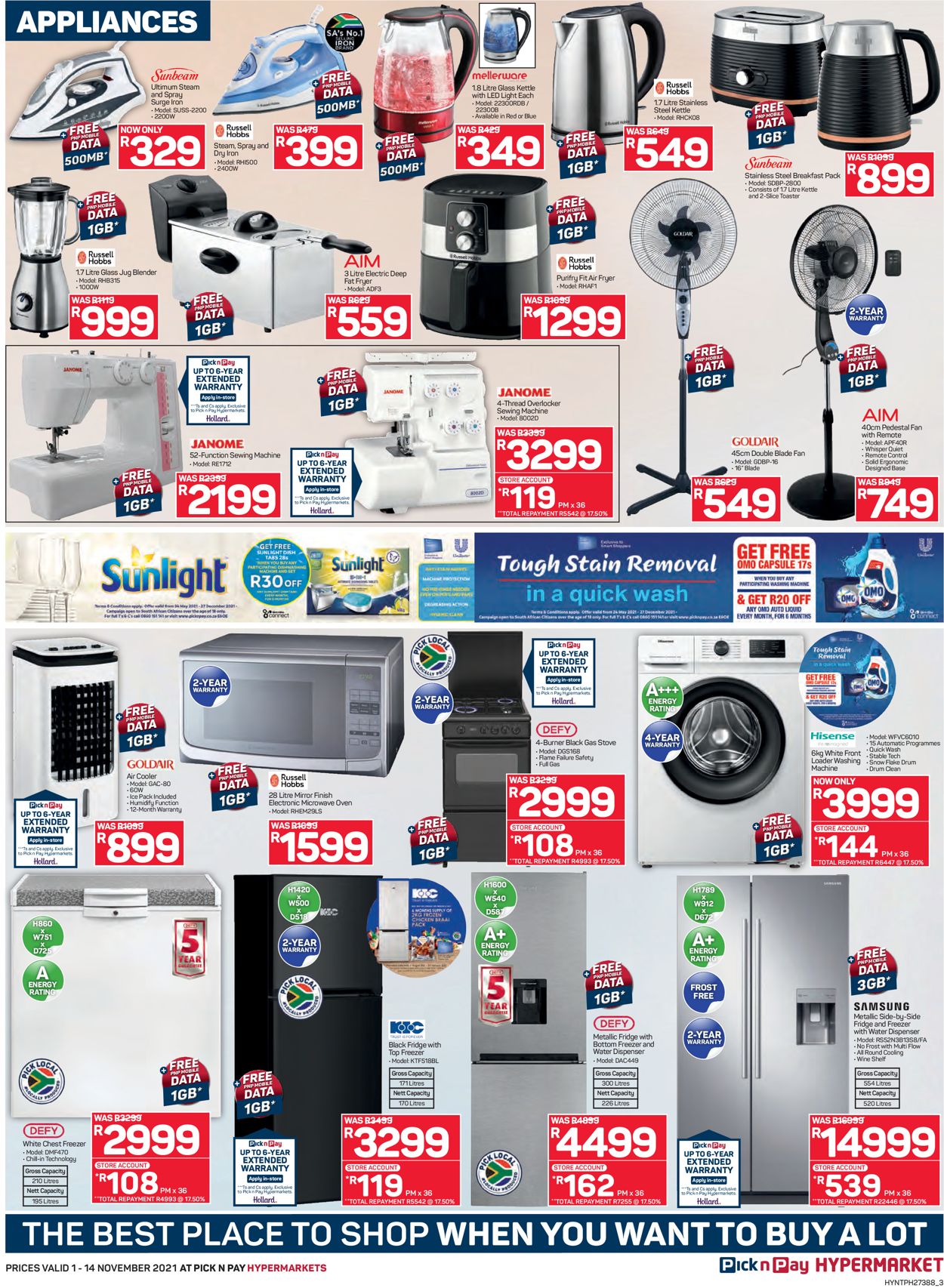 Pick n Pay Catalogue - 2021/11/01-2021/11/14 (Page 3)