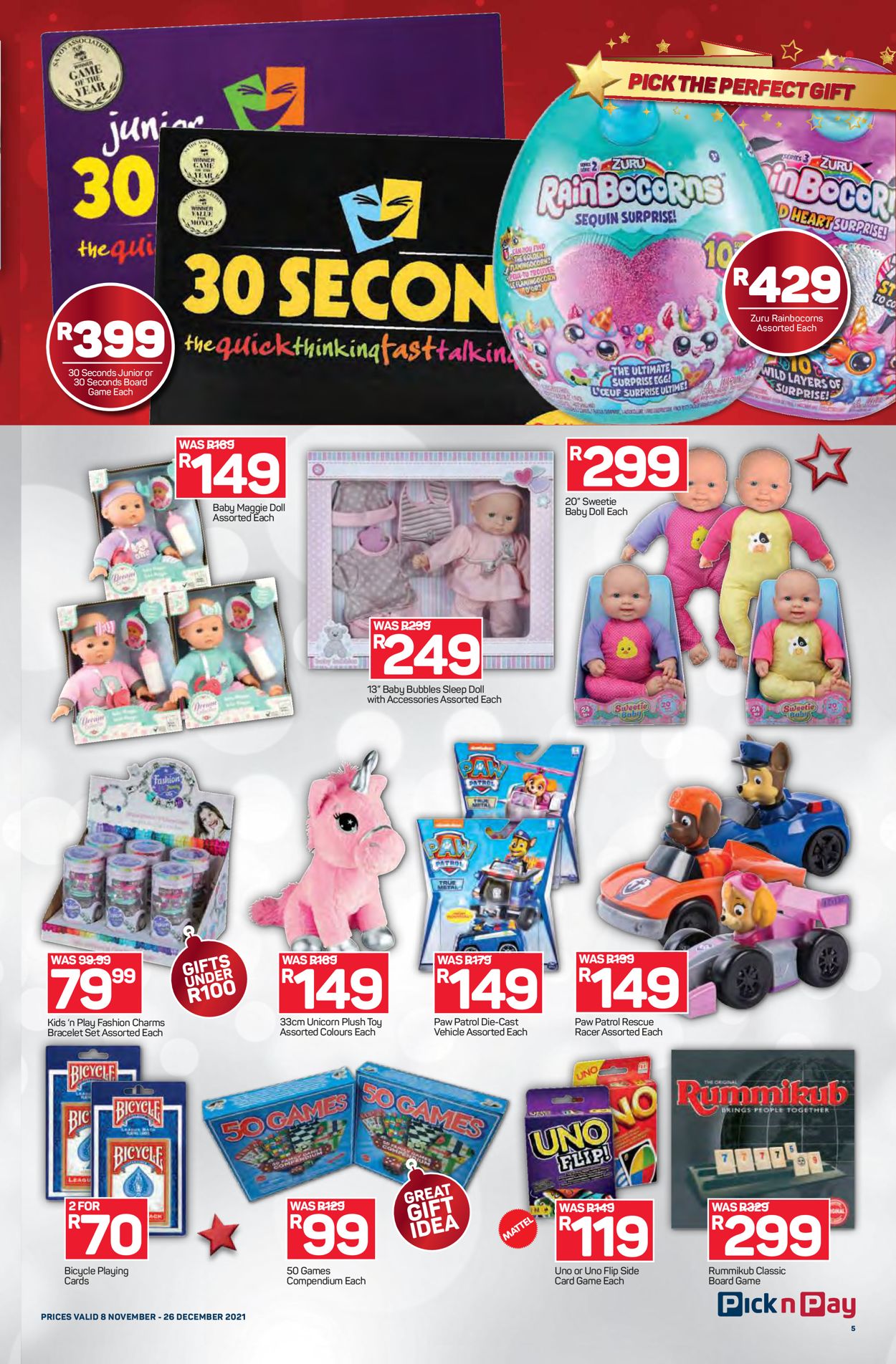 Pick n Pay Catalogue - 2021/11/08-2021/11/26 (Page 5)