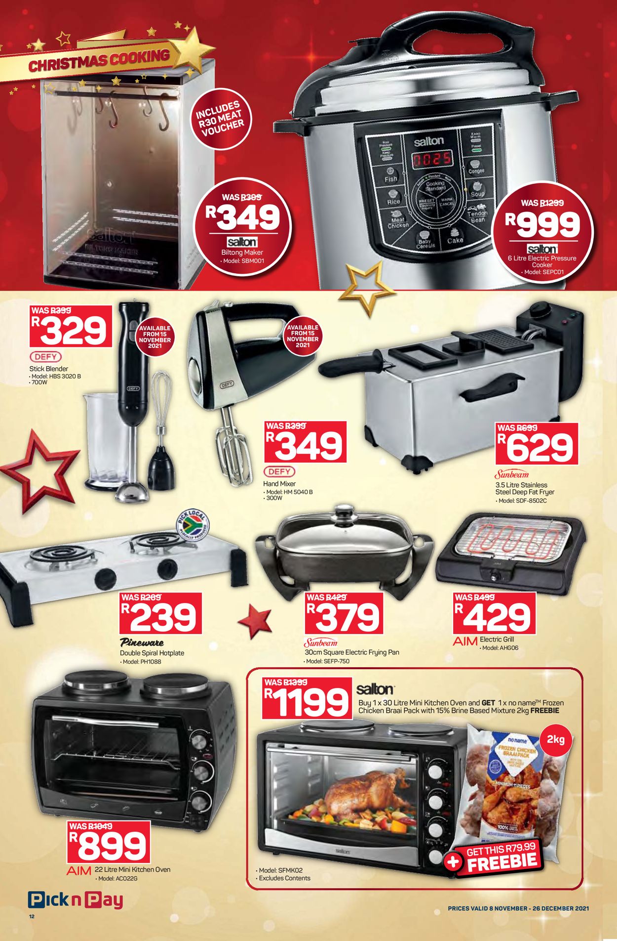 Pick n Pay Catalogue - 2021/11/08-2021/11/26 (Page 12)