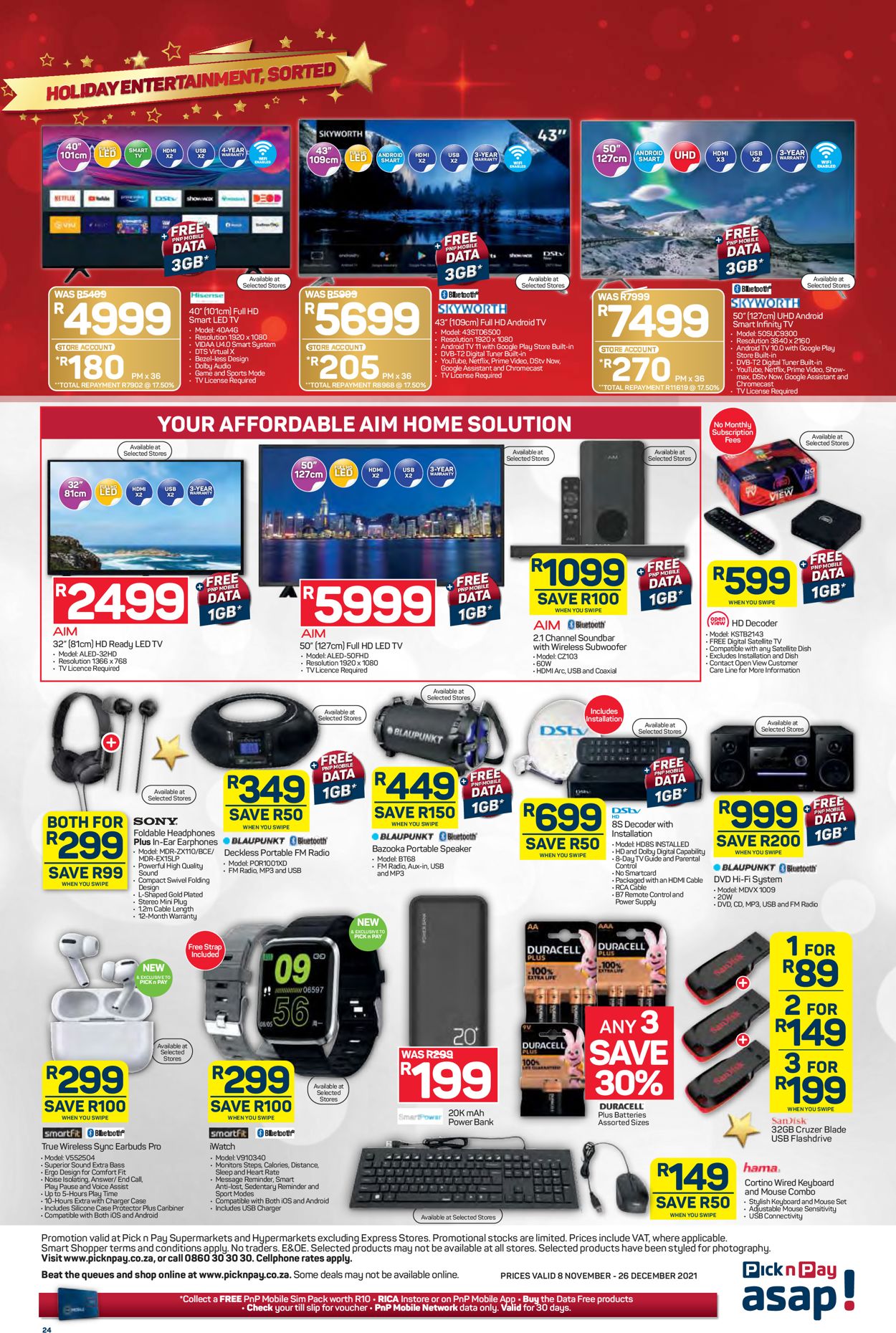 Pick n Pay Catalogue - 2021/11/08-2021/11/26 (Page 24)