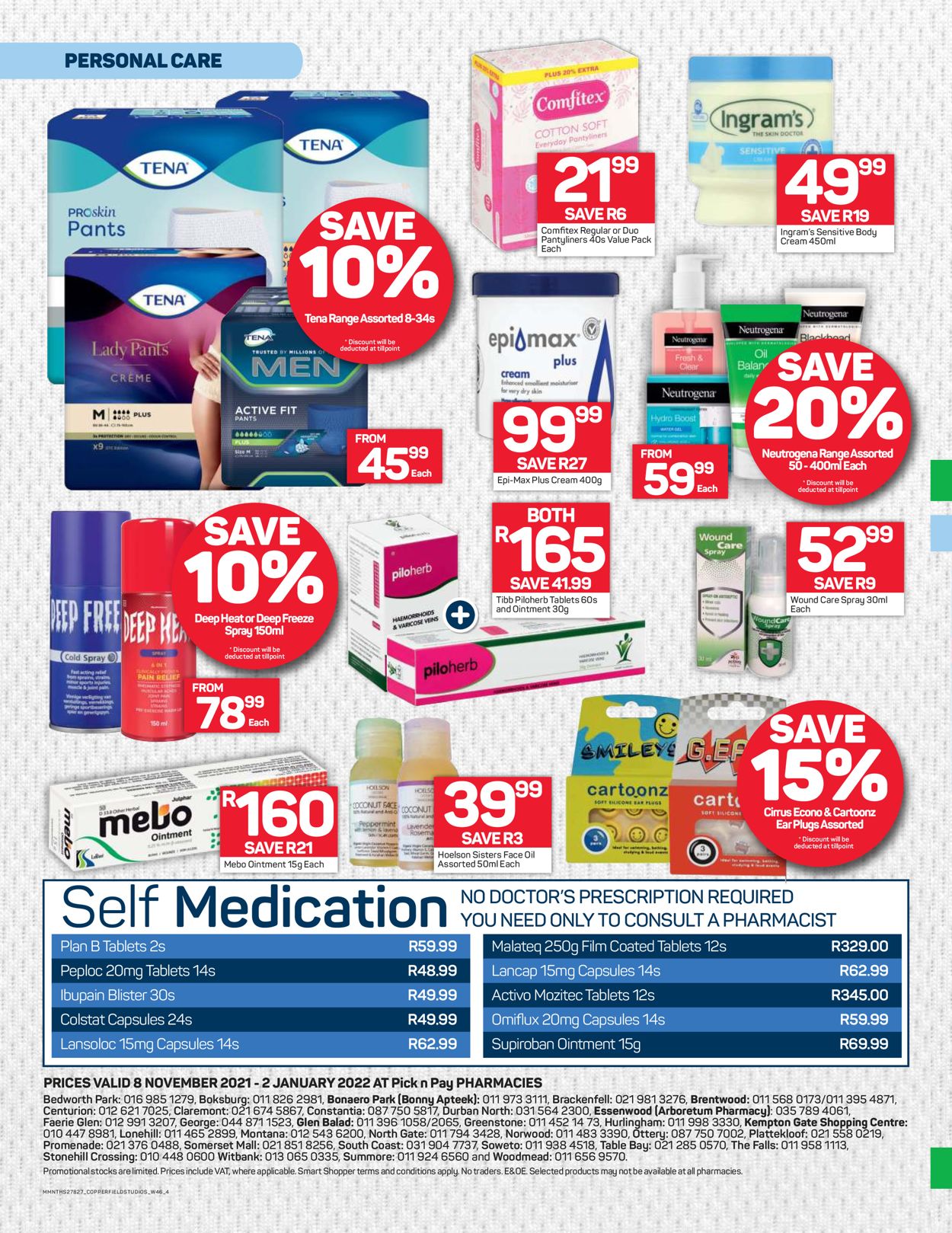Pick n Pay Catalogue - 2021/11/08-2022/01/02 (Page 4)