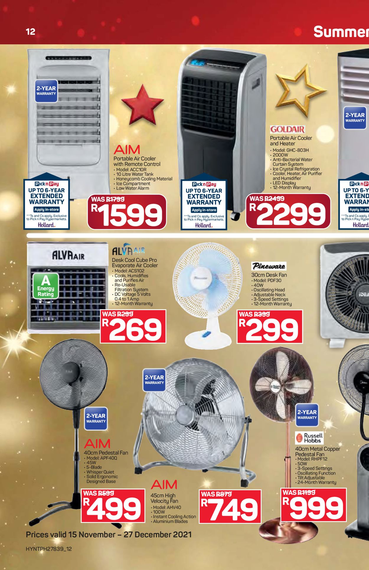 Pick n Pay Catalogue - 2021/11/15-2021/11/27 (Page 23)