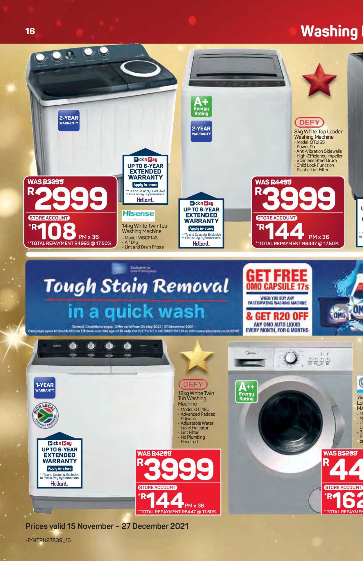 Pick n Pay Catalogue - 2021/11/15-2021/11/27 (Page 31)
