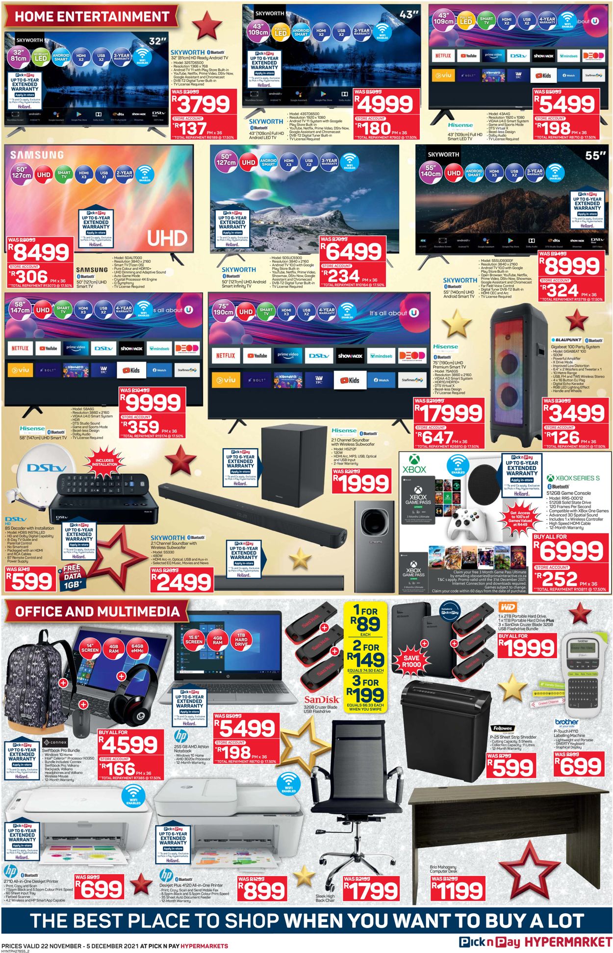 Pick n Pay CYBER MONDAY 2021 Catalogue - 2021/11/22-2021/12/05 (Page 2)